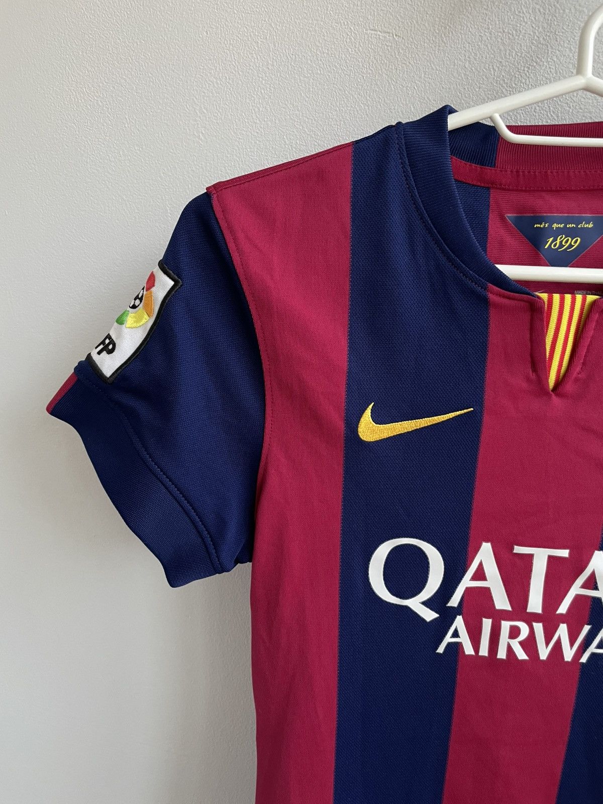 Nike Barcelona 2014 2015 Home Shirt Football Soccer Jersey Nike Size XS / US 0-2 / IT 36-38 - 3 Thumbnail