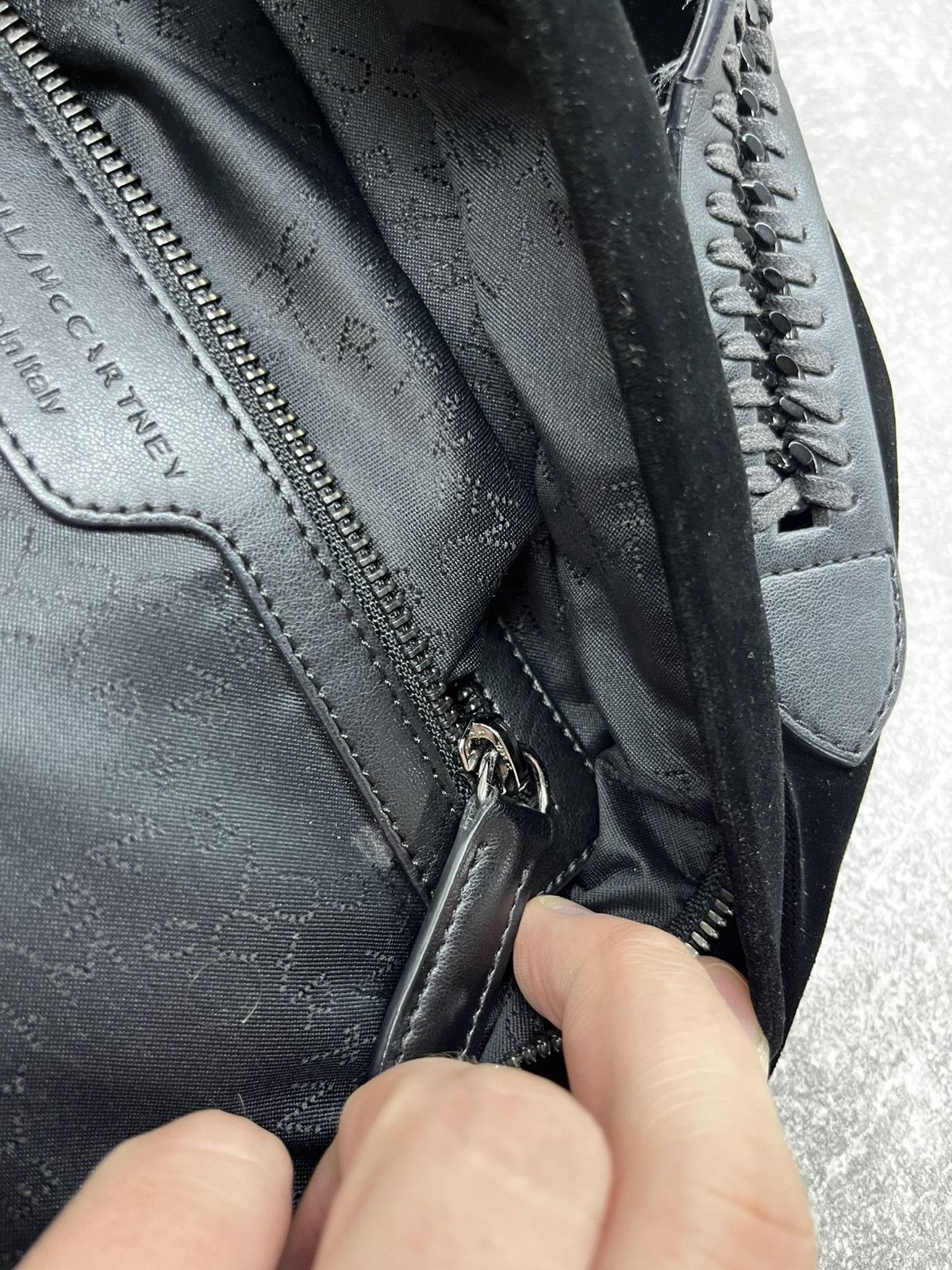 Hysteric Glamour × Stella McCartney STELLA MCCARTNEY Black Velvet bag Size ONE SIZE - 17 Thumbnail