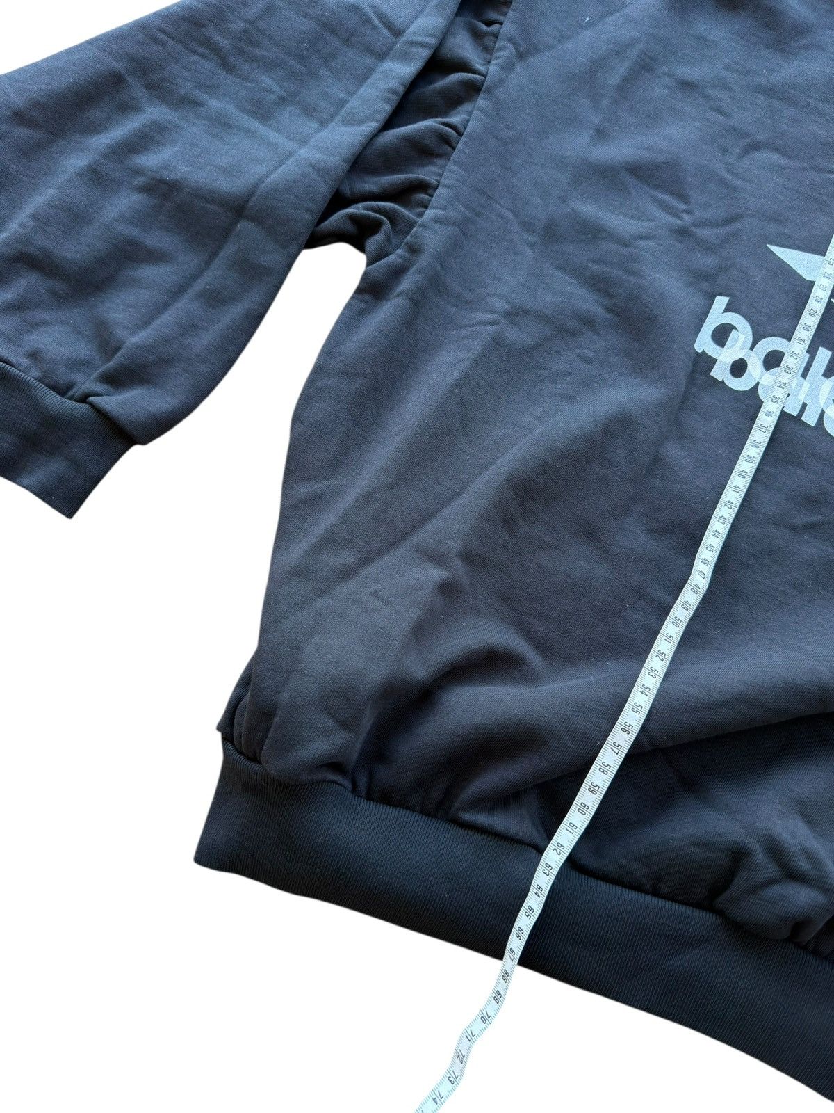 Balenciaga *RARE* BALENCIAGA 3B SPORT LOGO DEMNA GHOST BOXY CREWNECK Size US S / EU 44-46 / 1 - 11 Thumbnail