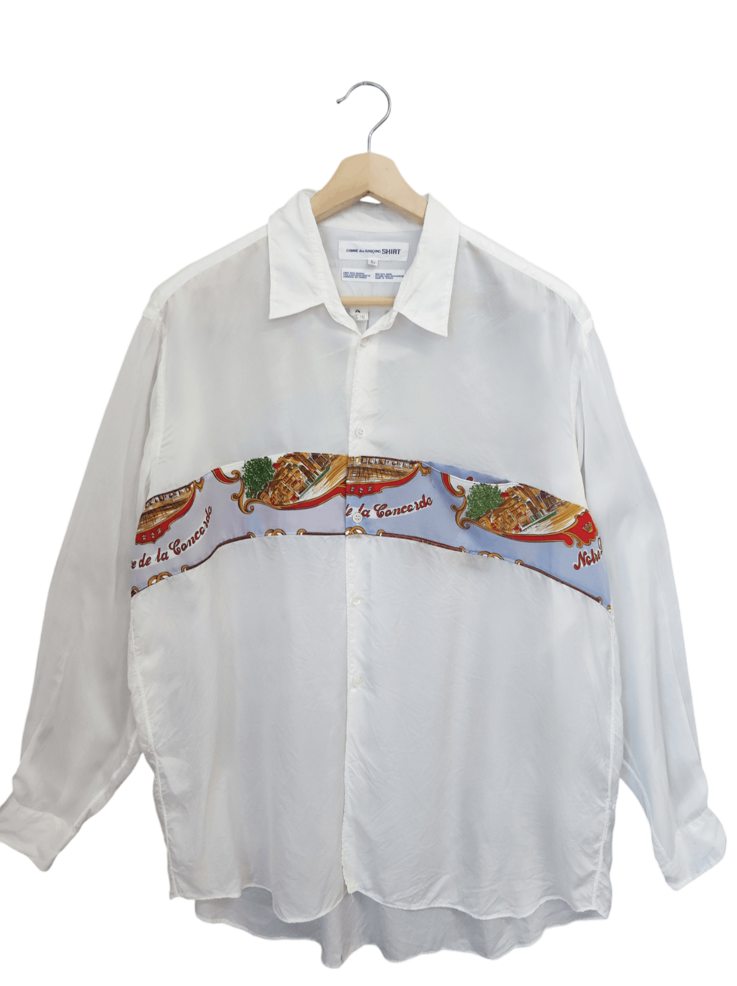 90s Comme Des Garcons paris place de la Concorde