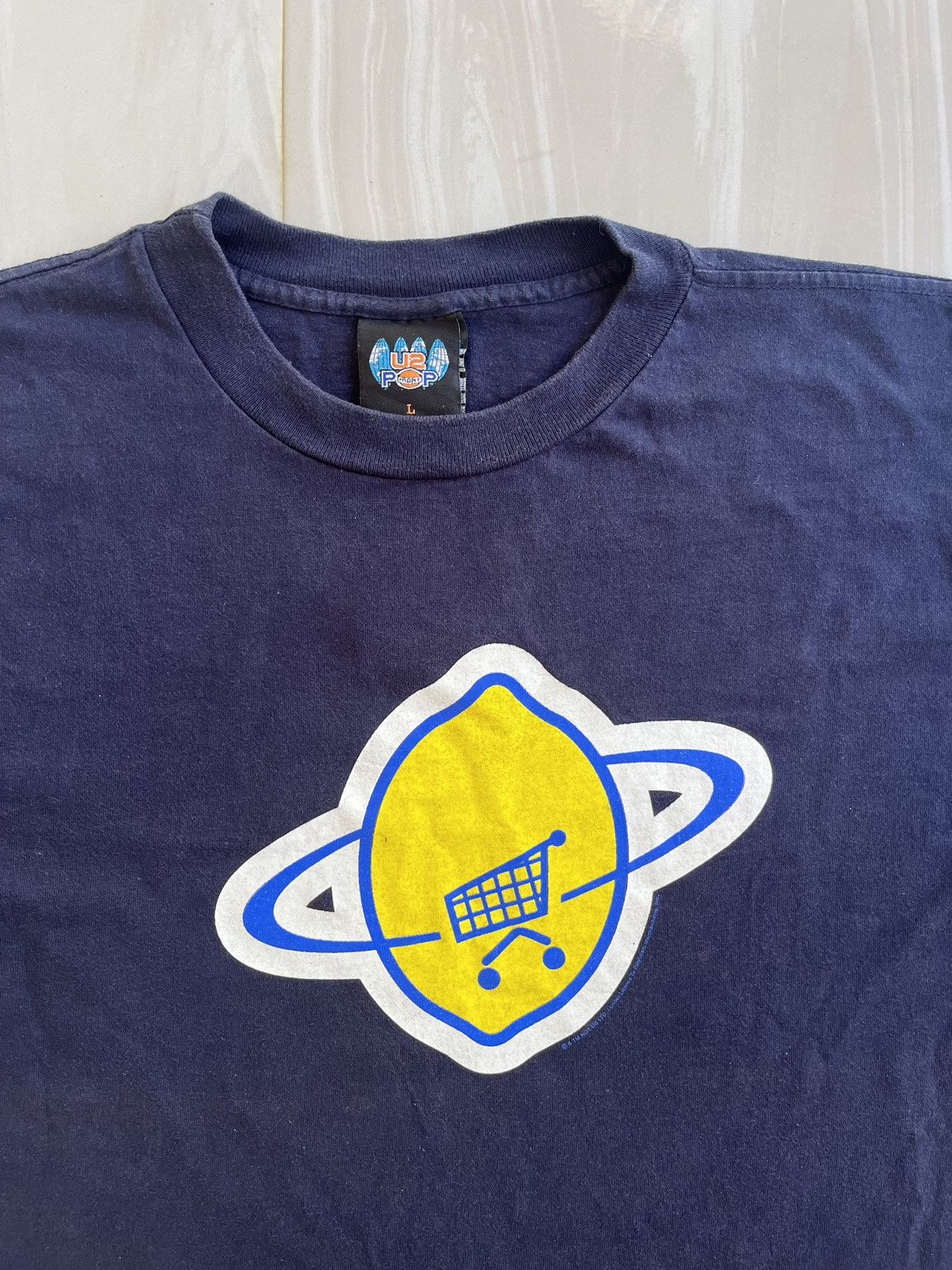 Band Tees × Vintage 🔥Rare Vintage U2 Popmart 90s tee like Liam Gallagher Size US L / EU 52-54 / 3 - 6 Thumbnail