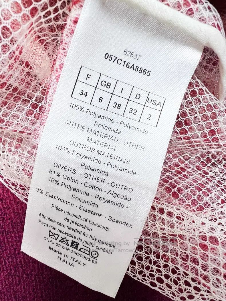 Dior Dior Pink polka dot organza jacket Size XXS / US 00 / IT 34 - 8 Thumbnail