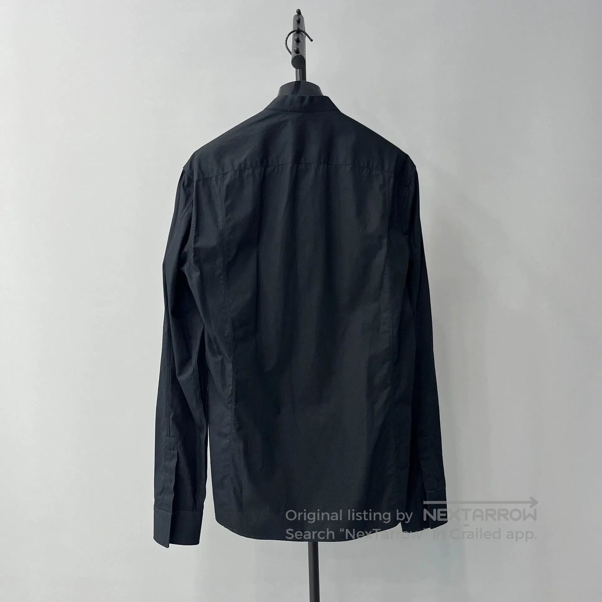 Balmain Balmain Black Beaded Front Shirt. Size US M / EU 48-50 / 2 - 2 Thumbnail
