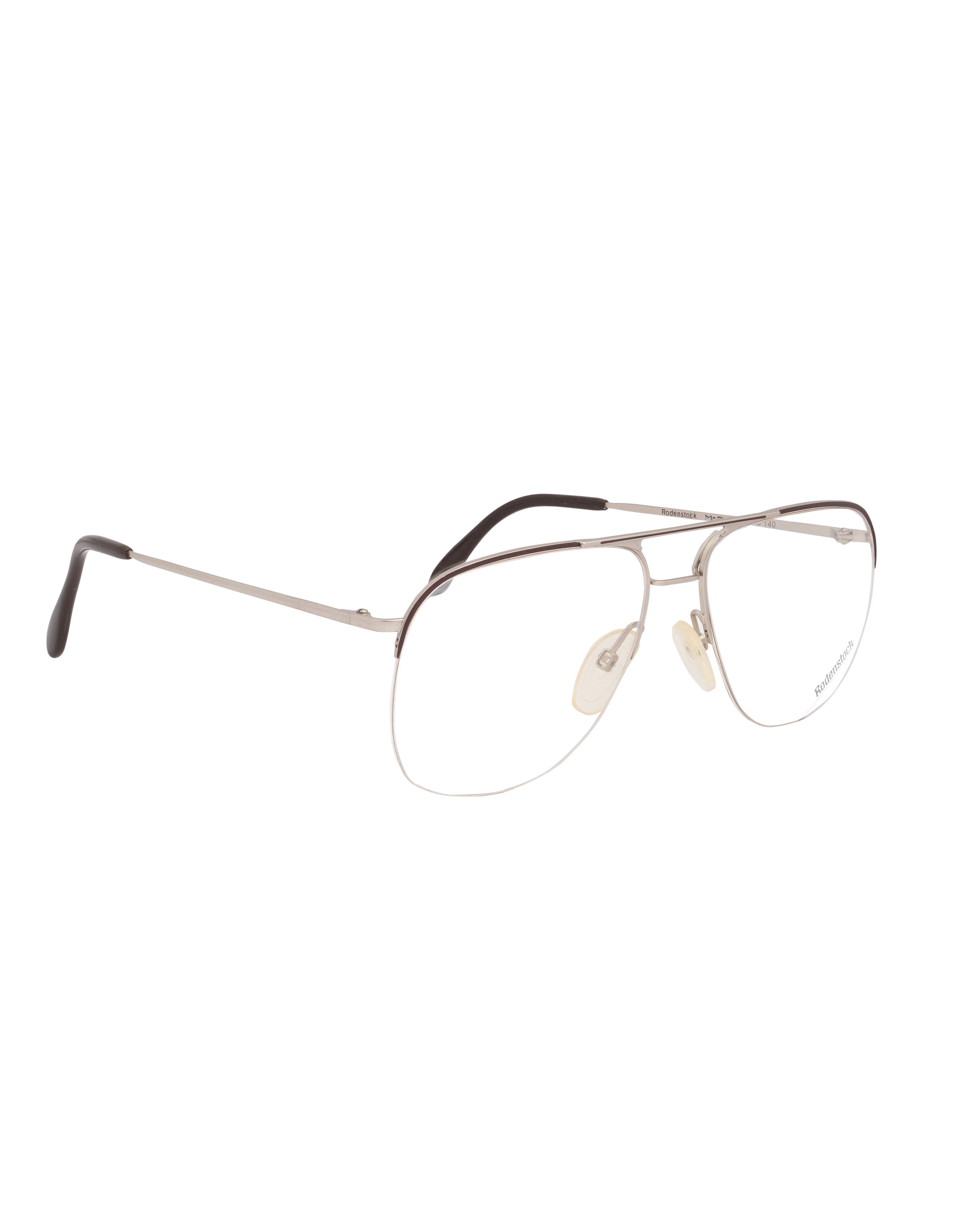 Vintage Rodenstock '90s Silver Half-Rim Pilot Aviator Glasses Size ONE SIZE - 1 Thumbnail