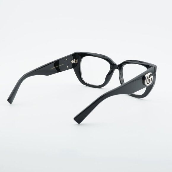 Gucci Gucci GG1952O 001 Eyeglasses Shiny Black 51mm Square Frame Size ONE SIZE - 8 Thumbnail