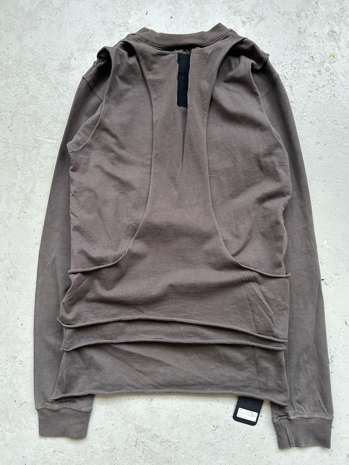 Rick Owens Rick Owens SLAB Triple Layered Leather Shirt Size US XS / EU 42 / 0 - 3 Thumbnail