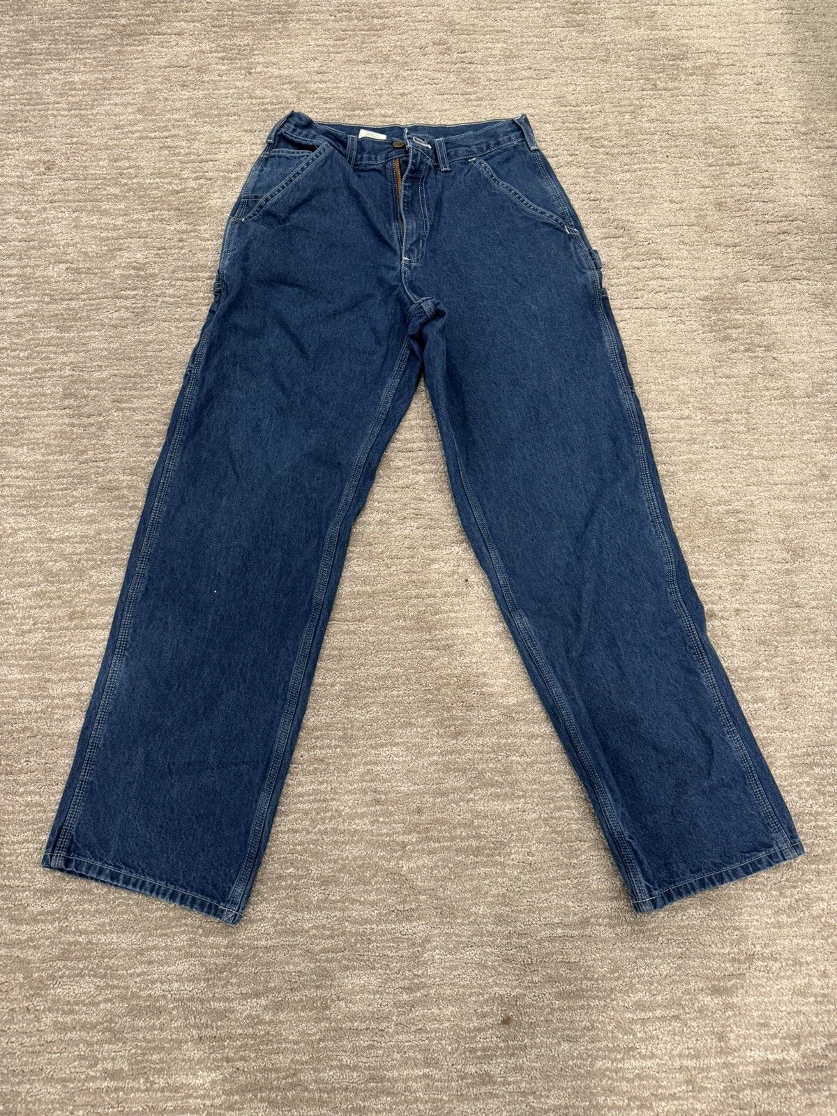 Carhartt × Vintage Carhartt Dungaree Carpenter Pants Size US 30 / EU 46 - 2 Thumbnail