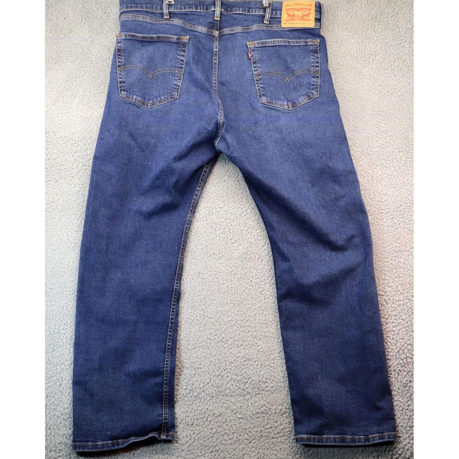 Levi's Levi's 506 Jeans Straight Regular Comfort 42x30 Men Blue Denim 5-Pocket Design Belt Zip Vintage No XL? Size US 42 / EU 58 - 2 Thumbnail