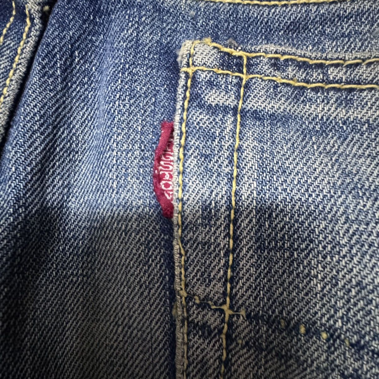 Vintage Vintage 70s BIGSTONE Denim Selvedge Jeans Repaired Size US 29 - 20 Thumbnail