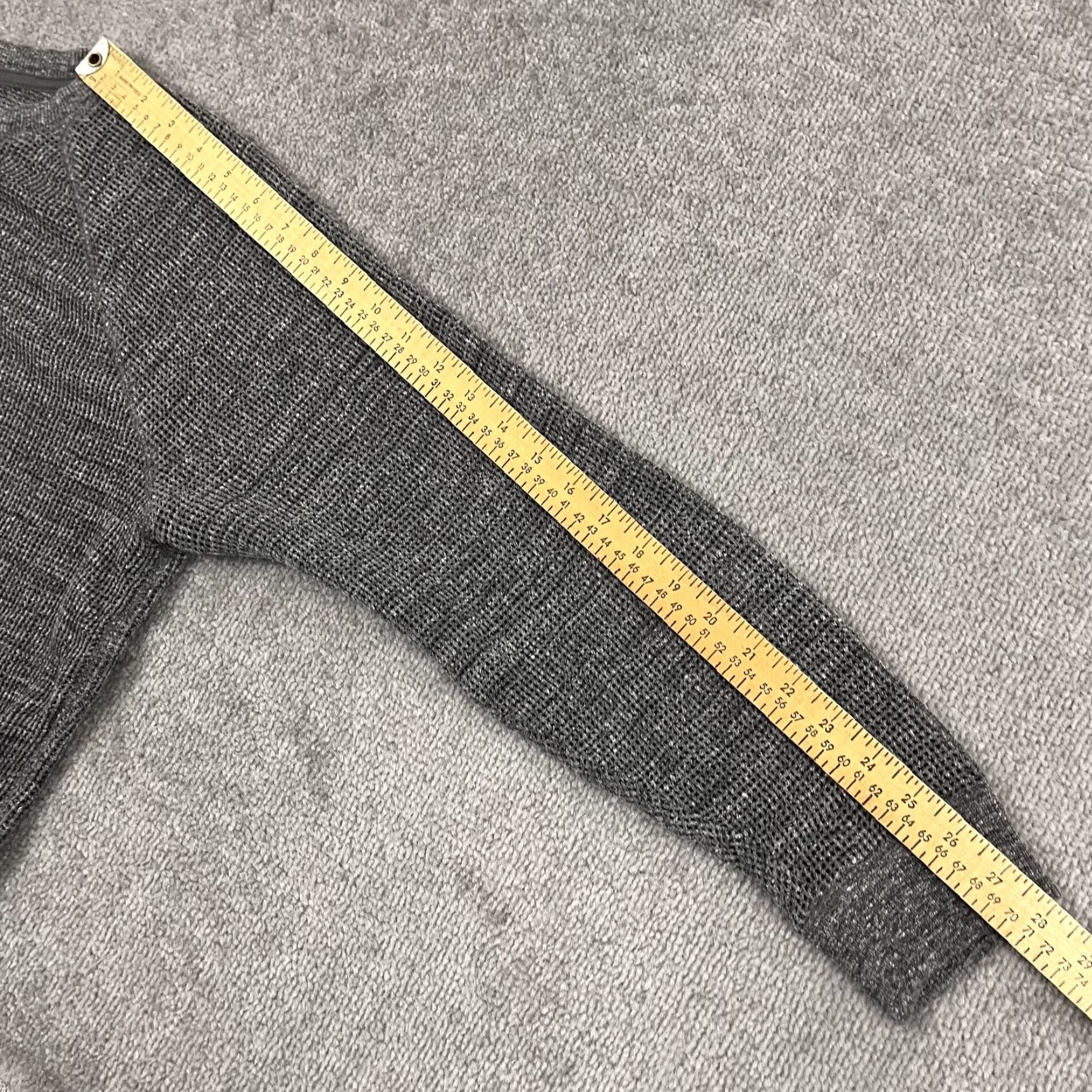 Eileen Fisher Eileen Fisher Sweater Women’s Medium Gray Cotton Stretch Crew Pullover Lightweight Breathable Casual Size M / US 6-8 / IT 42-44 - 6 Thumbnail