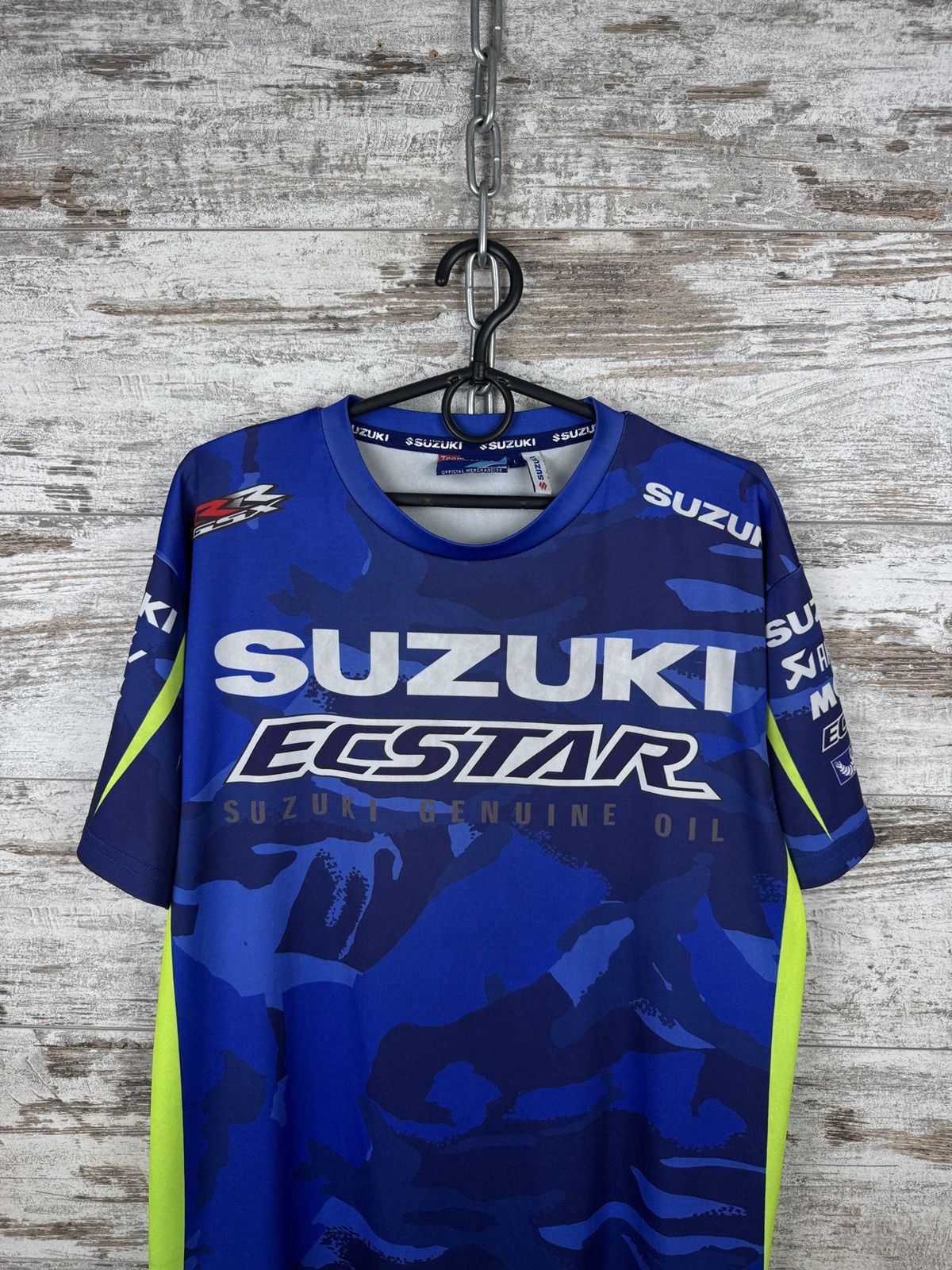 Vintage Mens Vintage Suzuki racing T-shirt tee rare size L Size US L / EU 52-54 / 3 - 3 Thumbnail