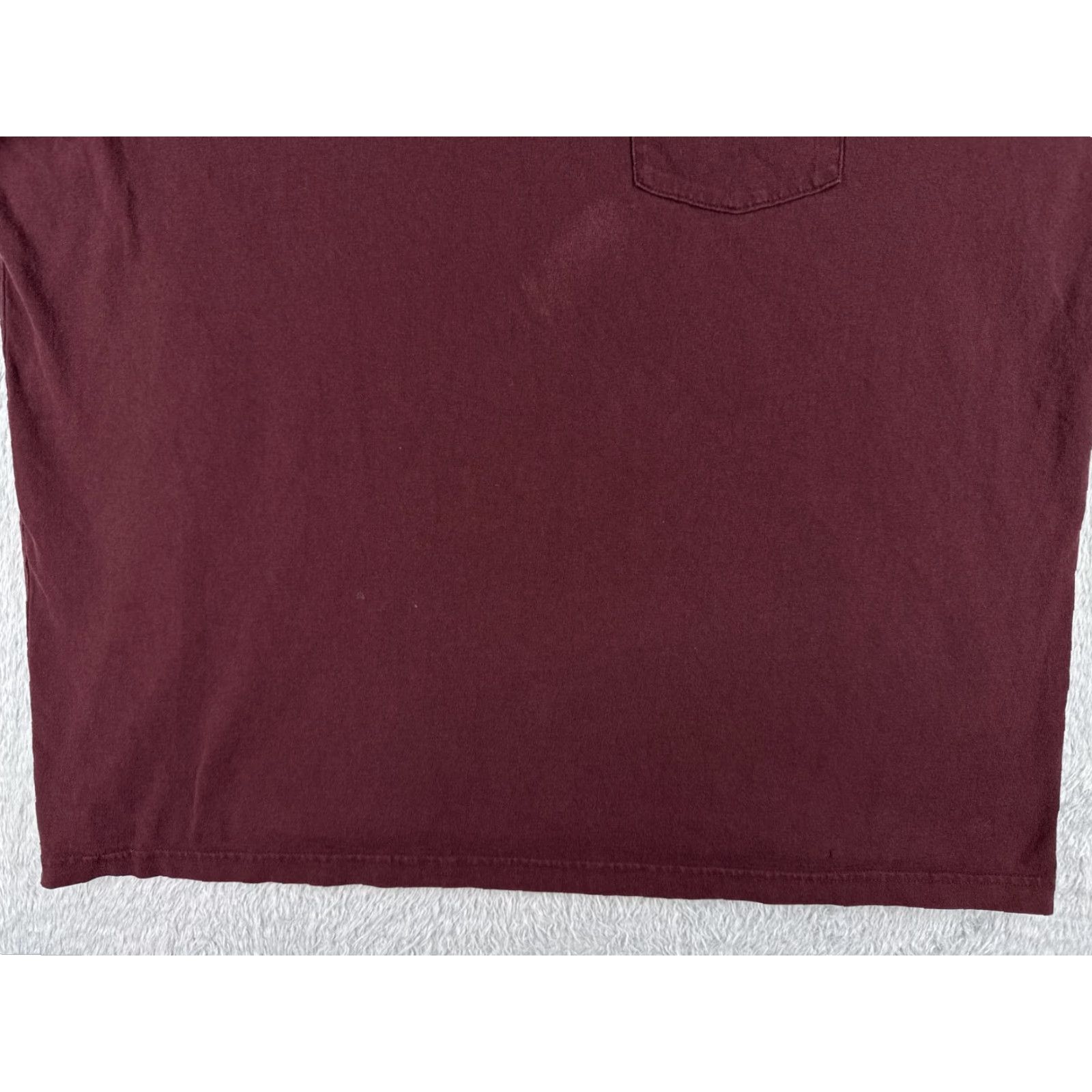 Carhartt VINTAGE Carhartt Shirt Men Extra Large Red Short Sleeve Henley Cotton Pocket Workwear Size US XL / EU 56 / 4 - 5 Thumbnail