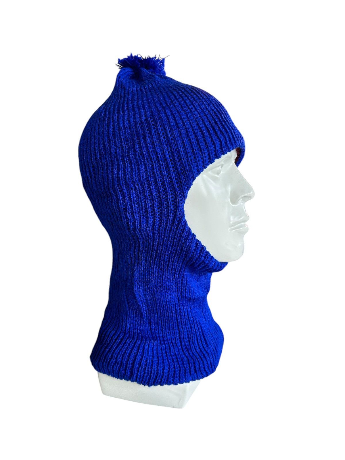 Japanese Brand × Kapital × Vintage Balaclava Masked Reversible Rare Design knitt Beanie ☠️☠️🎌 Size ONE SIZE - 4 Thumbnail