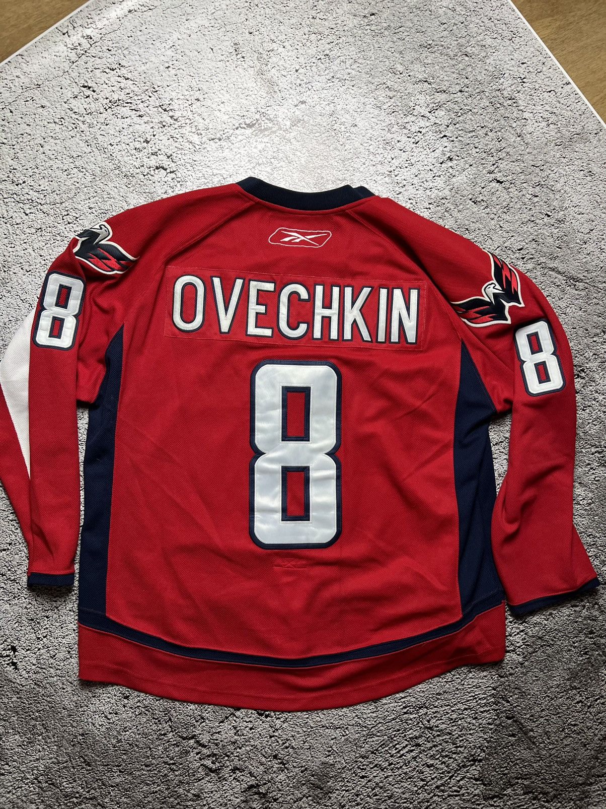 NHL × Reebok × Vintage Washington capitals NHL Alexandr Ovechkin Reebok jersey Size US XL / EU 56 / 4 - 2 Thumbnail
