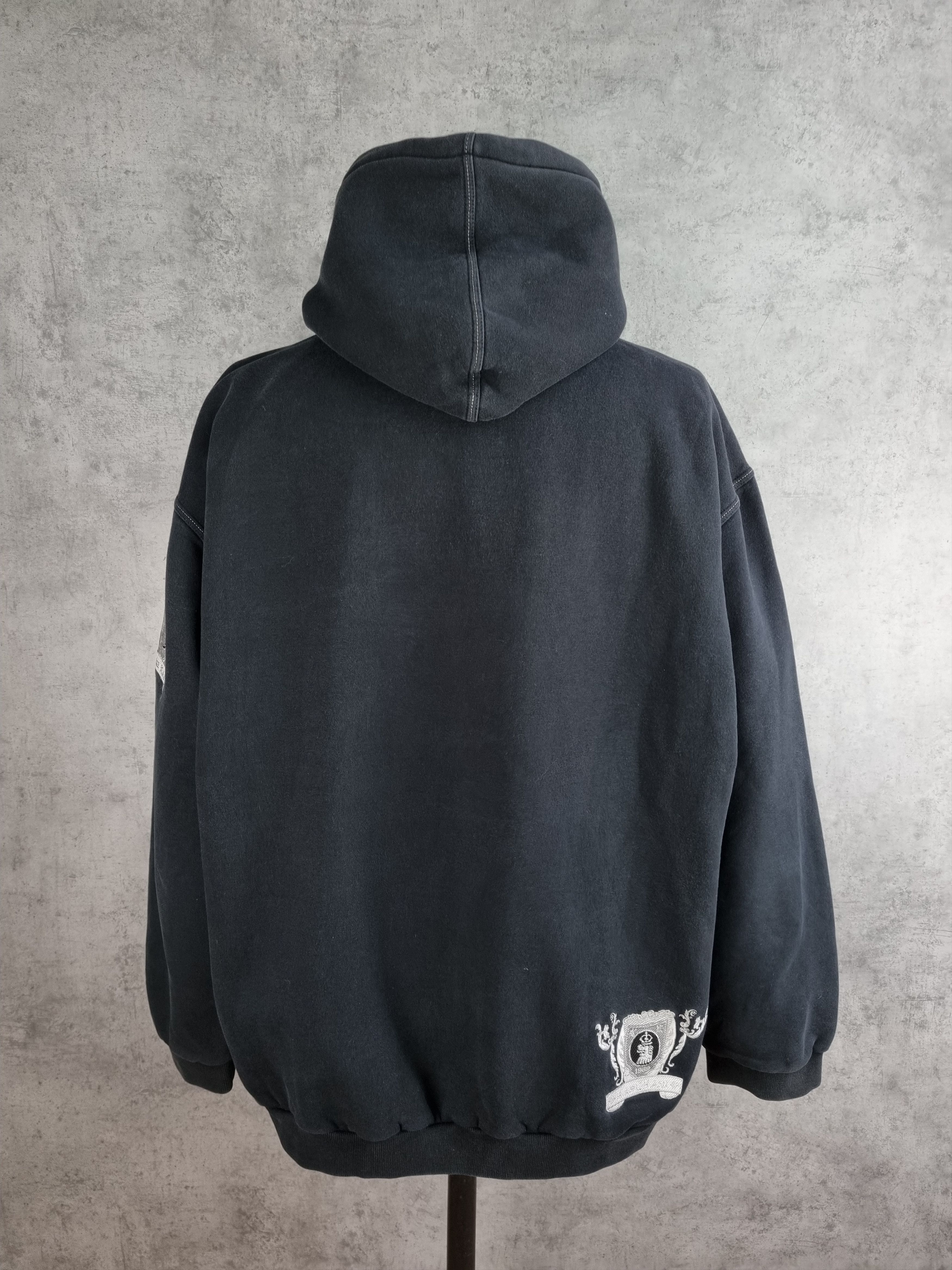 Karl Kani Karl Kani Embroidered Logo Faded Heavy Hoodie Size US XXL / EU 58 / 5 - 5 Thumbnail