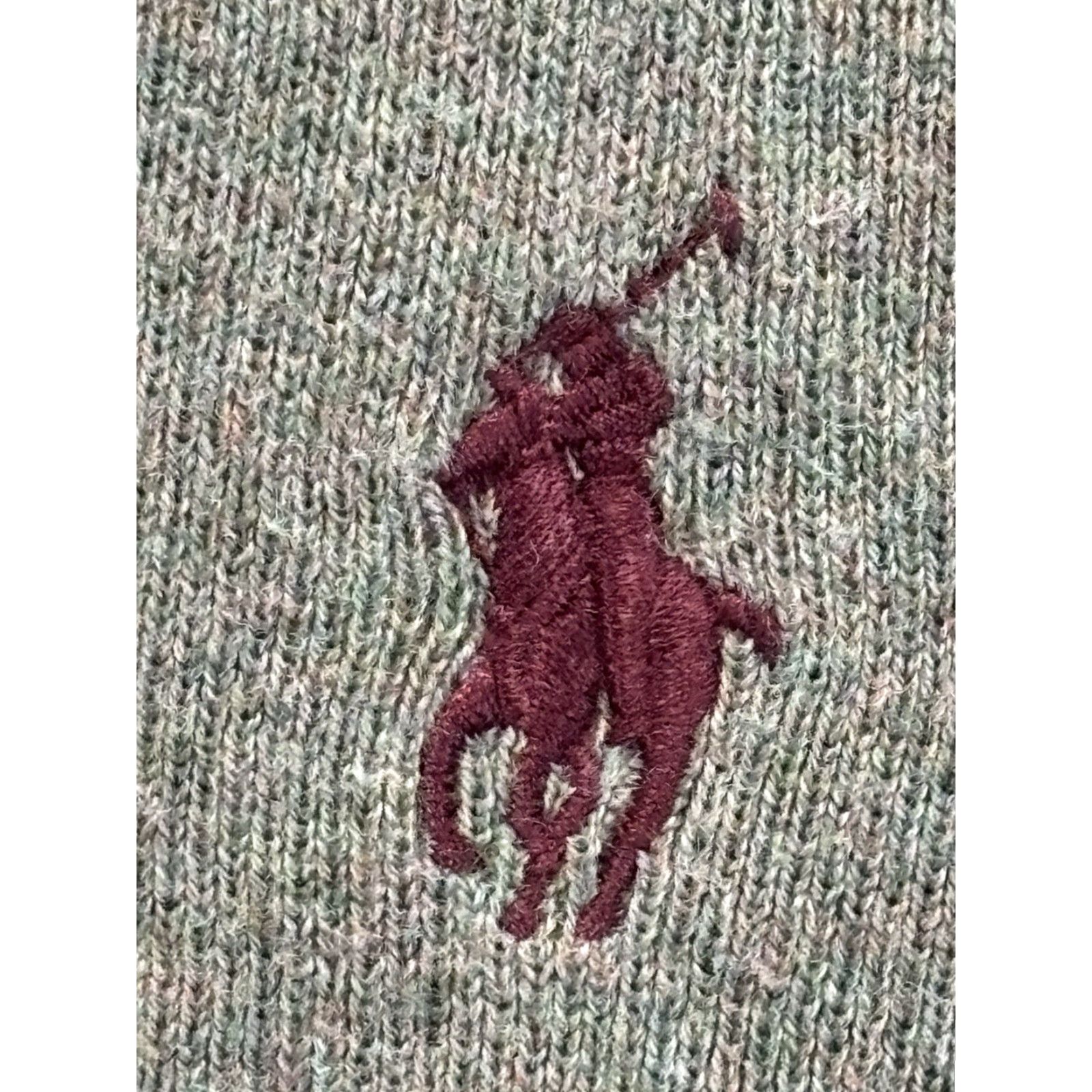 Polo Ralph Lauren VINTAGE Polo Ralph Lauren Sweater Mens XL Pima Cotton V Neck Preppy Green Layering Size US XL / EU 56 / 4 - 3 Thumbnail