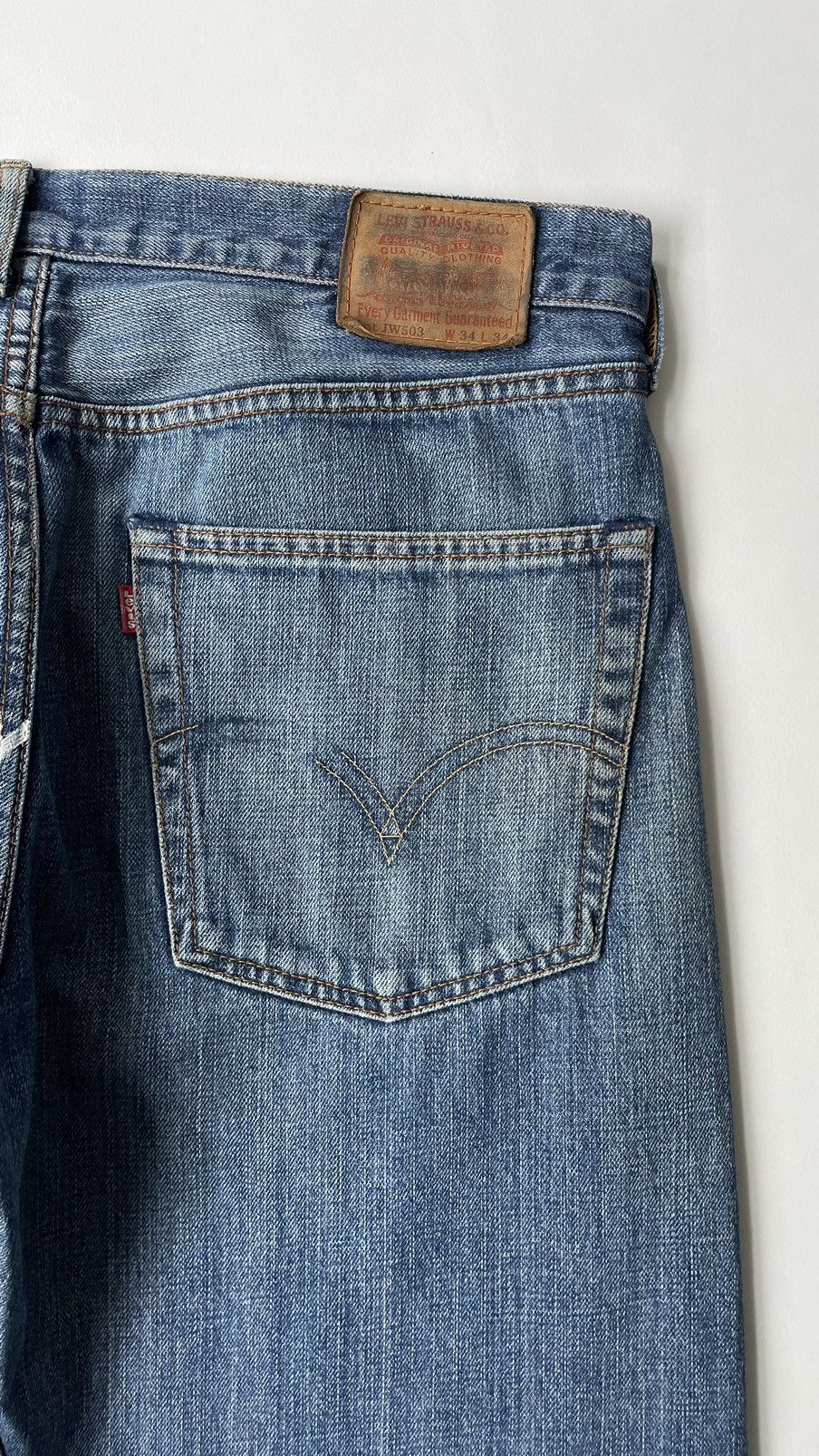 Comme des Garcons A/W 01 ‘Poem’ Print Denim Jeans Size US 34 / EU 50 - 16 Thumbnail