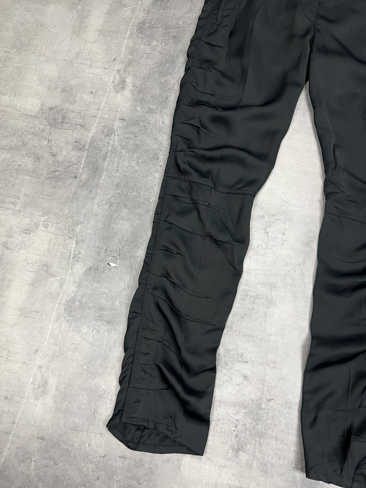Prada Rare Prada Milano Black Tab Viscose Pants Size 42 Size 28" / US 6 / IT 42 - 4 Thumbnail
