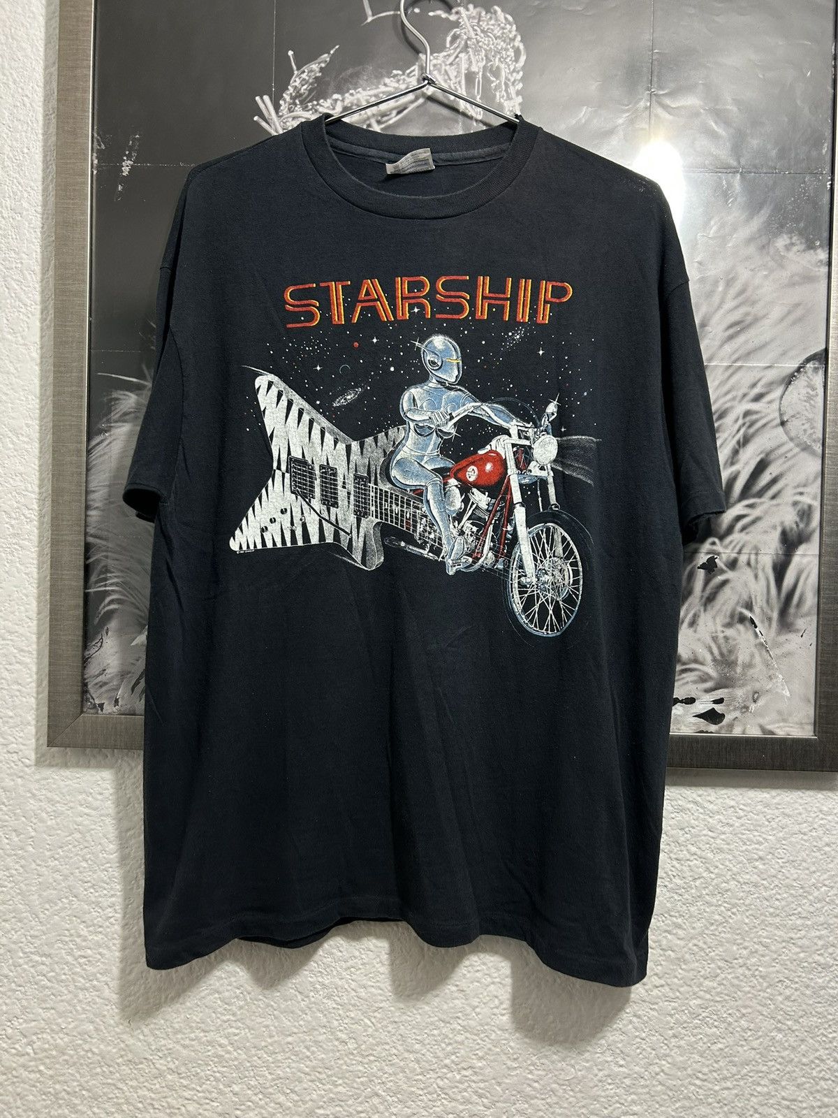 Band Tees 1987 Starship Tour Rare Size US XL / EU 56 / 4 - 1 Thumbnail