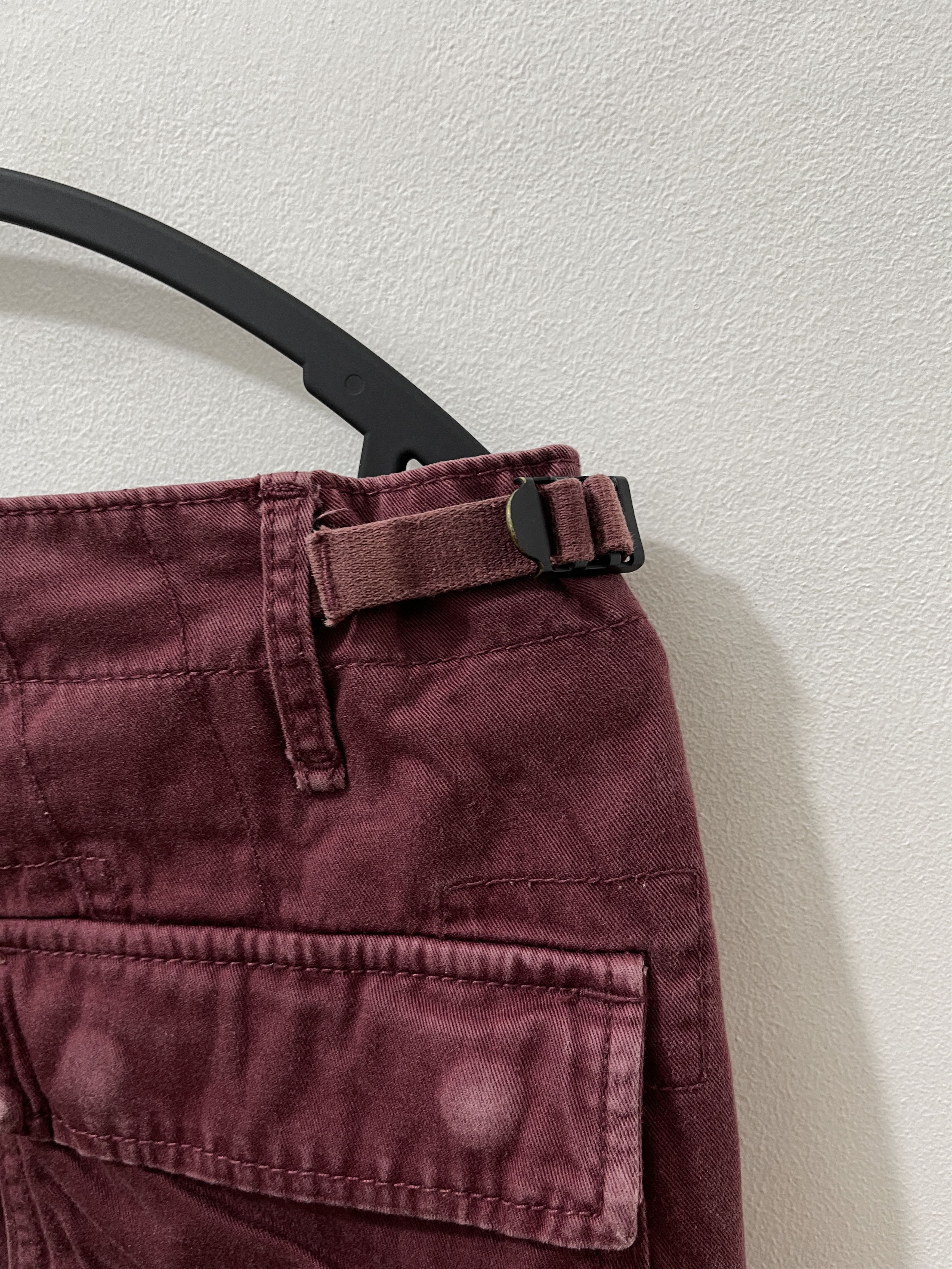 Japanese Brand Avirex Archive Red Blood Military Cargo Pants Size US 32 / EU 48 - 6 Thumbnail