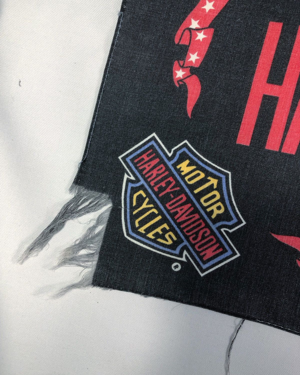 Harley Davidson × Vintage Rare Vintage Harley Davidson Bandana Made in USA Size ONE SIZE - 6 Thumbnail