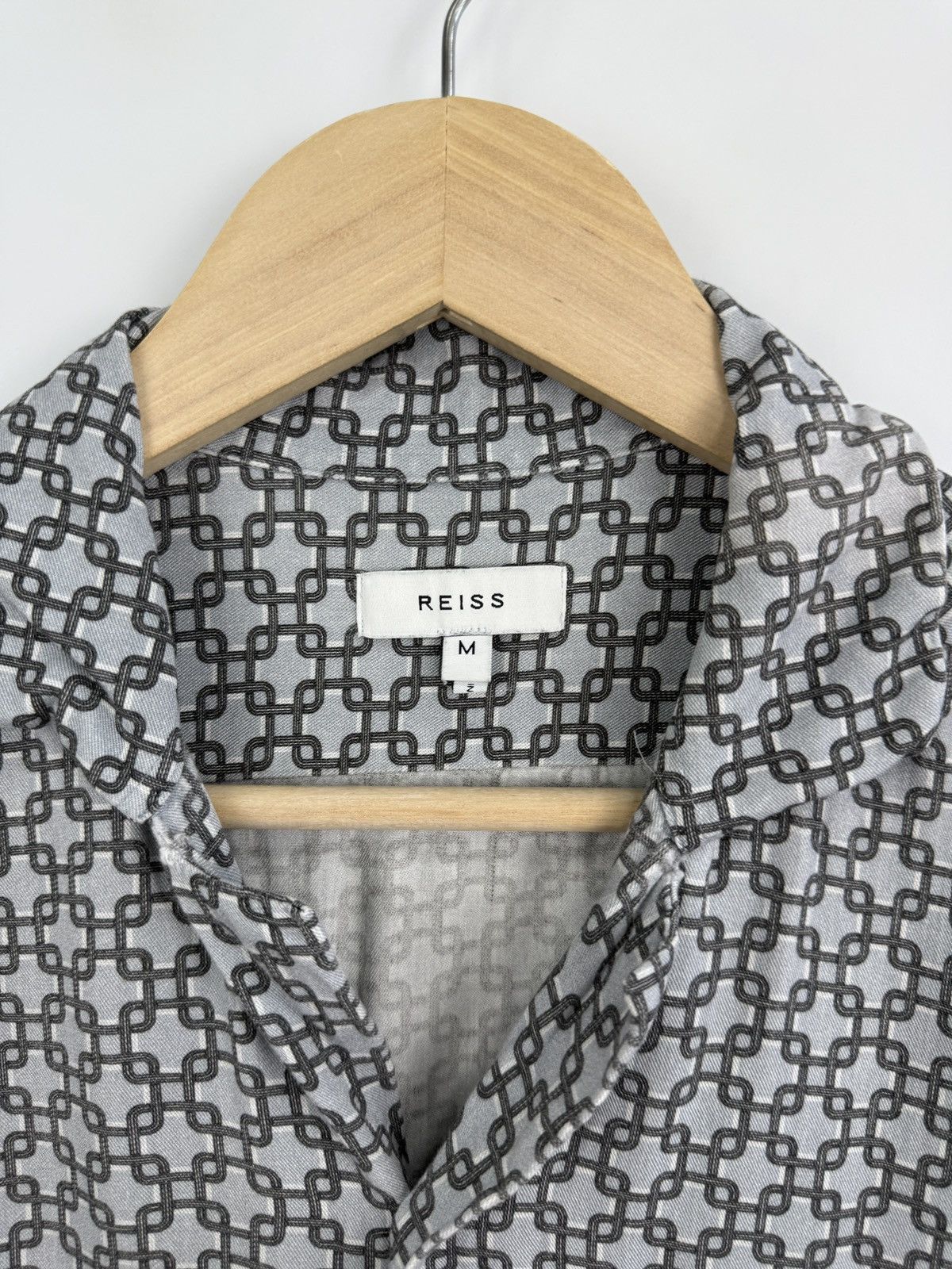 Reiss Reiss Luxury Classic Button Up Shirt Rare Retro Hype Y2K Size US M / EU 48-50 / 2 - 5 Thumbnail