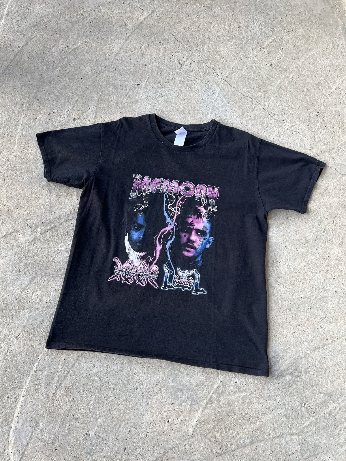 Rap Tees Memory XXXTentacion Lil Peep Tee Size US XL / EU 56 / 4 - 1 Thumbnail
