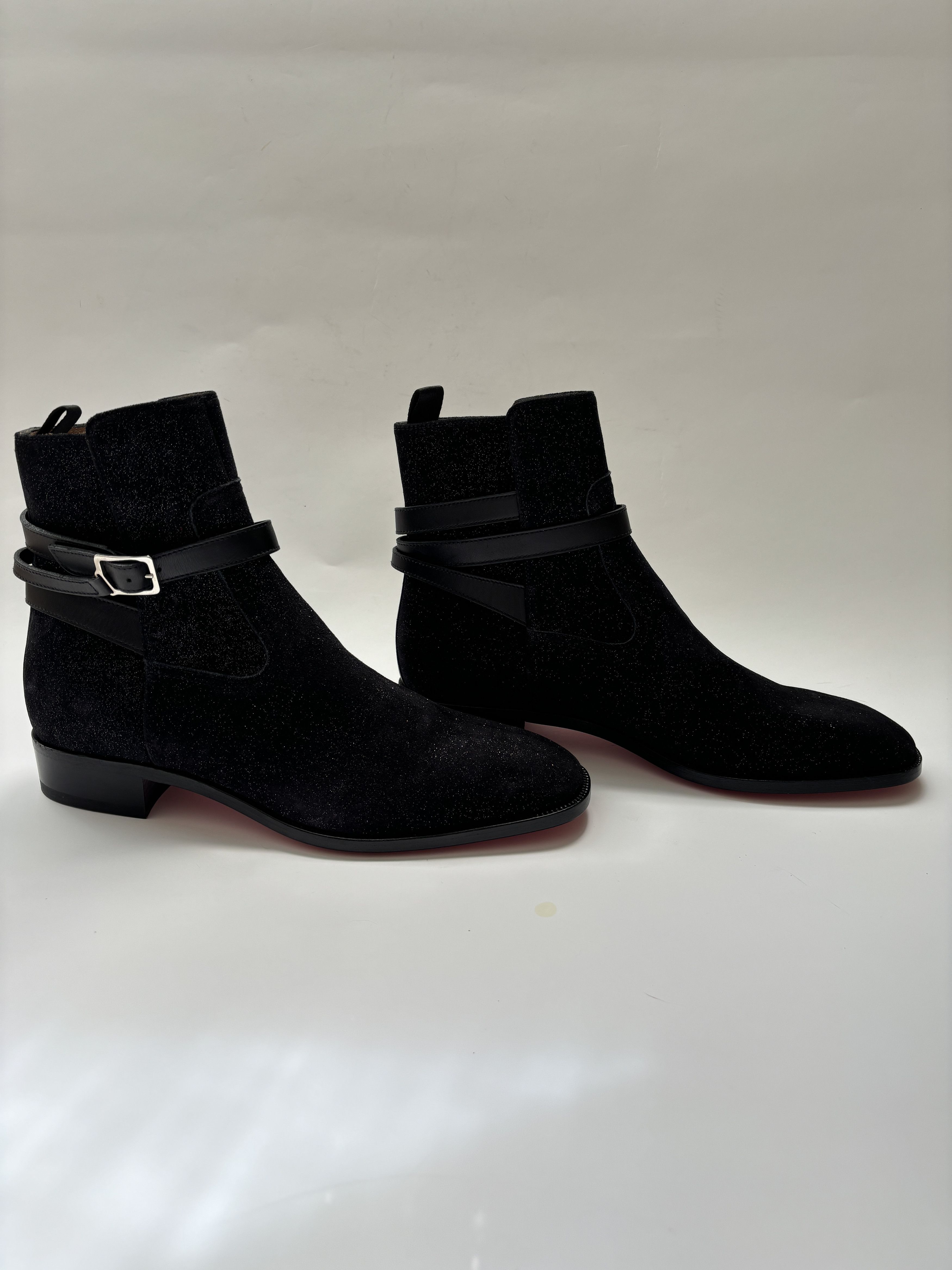 Christian Louboutin ⚡️QUICK SALE⚡️Christian Louboutin Kicko Suede Glitter Boot Size US 11 / EU 44 - 3 Thumbnail
