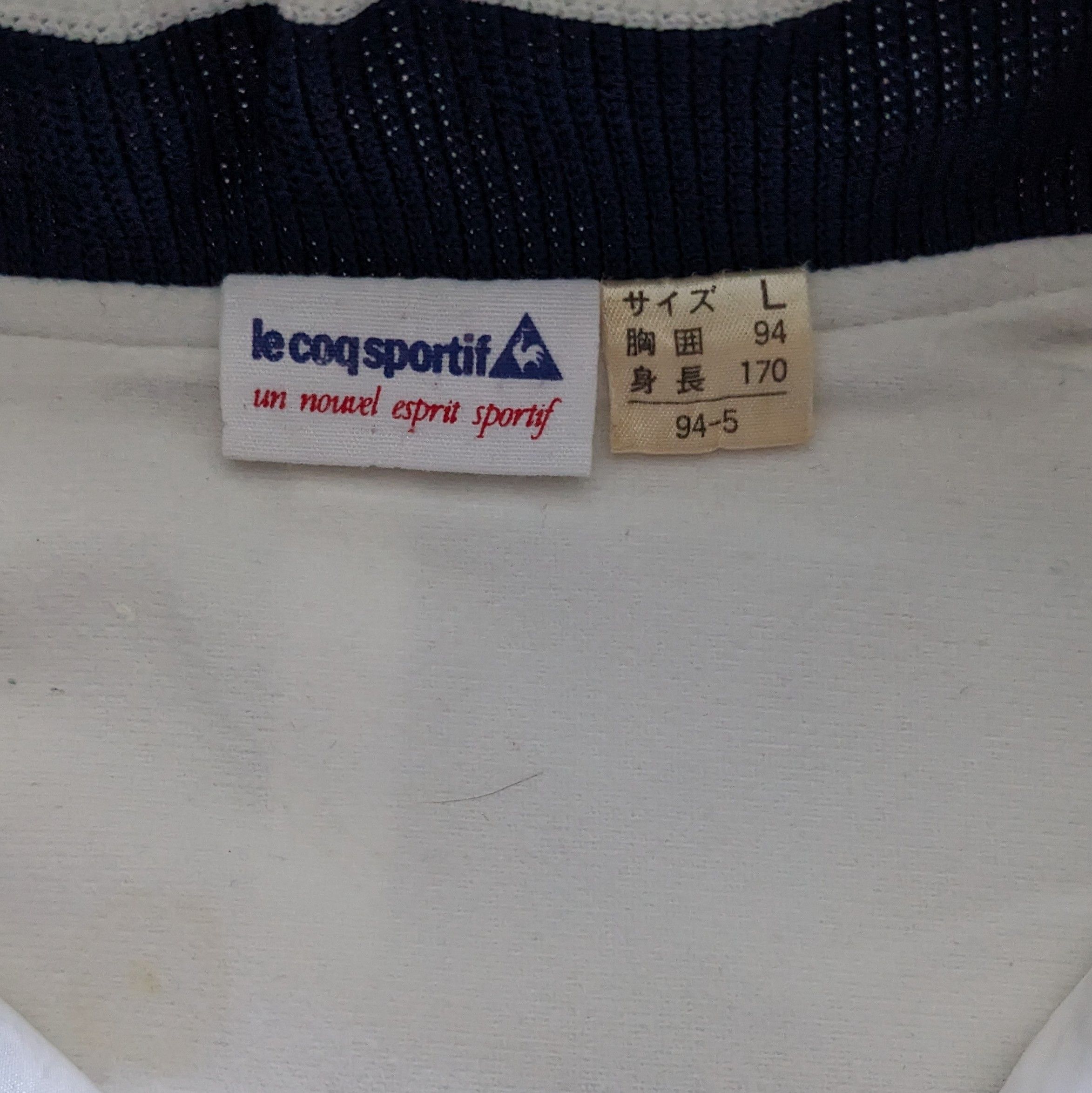 Le Coq Sportif Vintage Le Coq Sportif Windbreaker Jacket Size US L / EU 52-54 / 3 - 7 Thumbnail