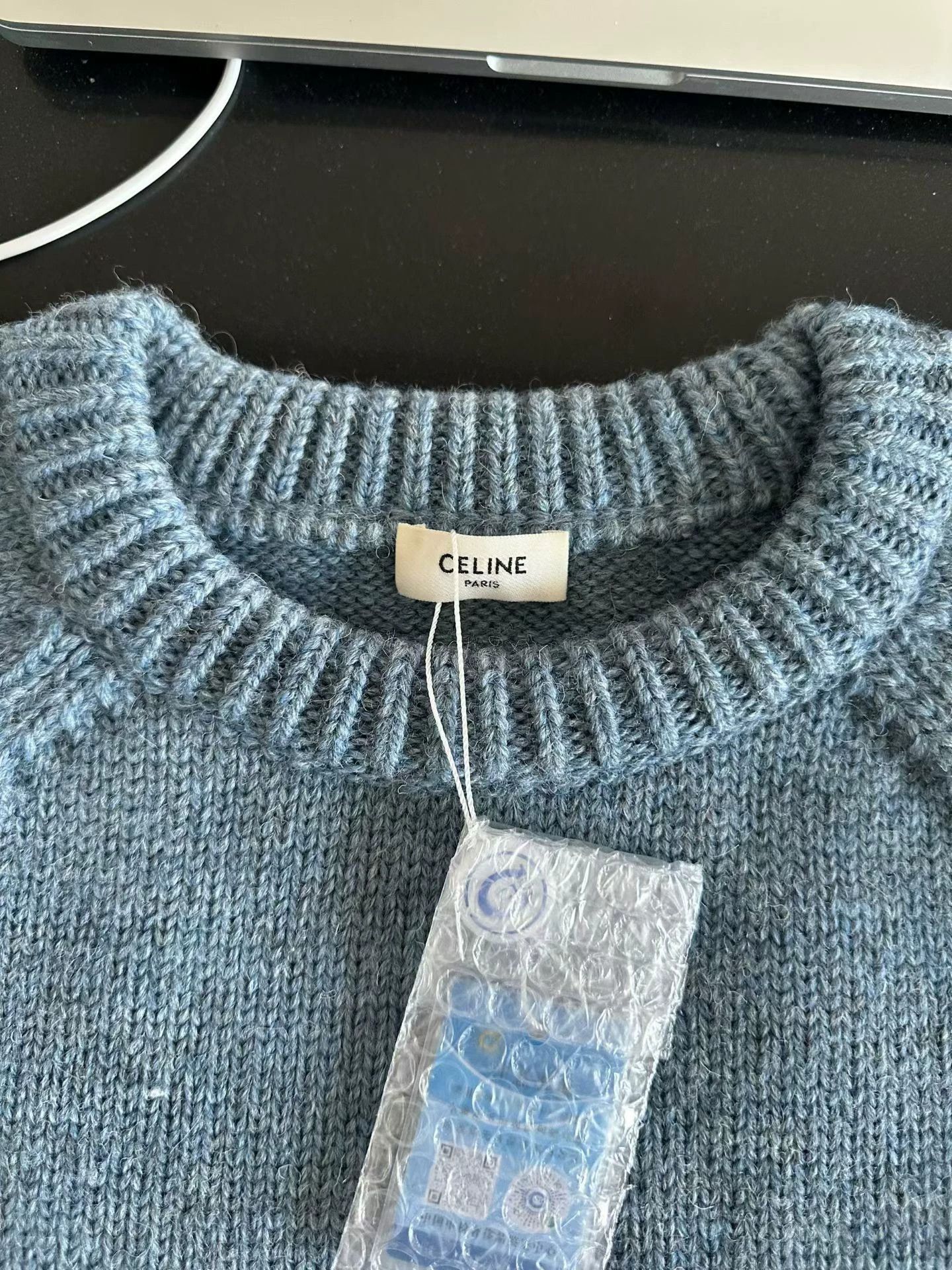 Celine Celine Triomphe Knit Sweater L New Size L / US 10 / IT 46 - 3 Thumbnail