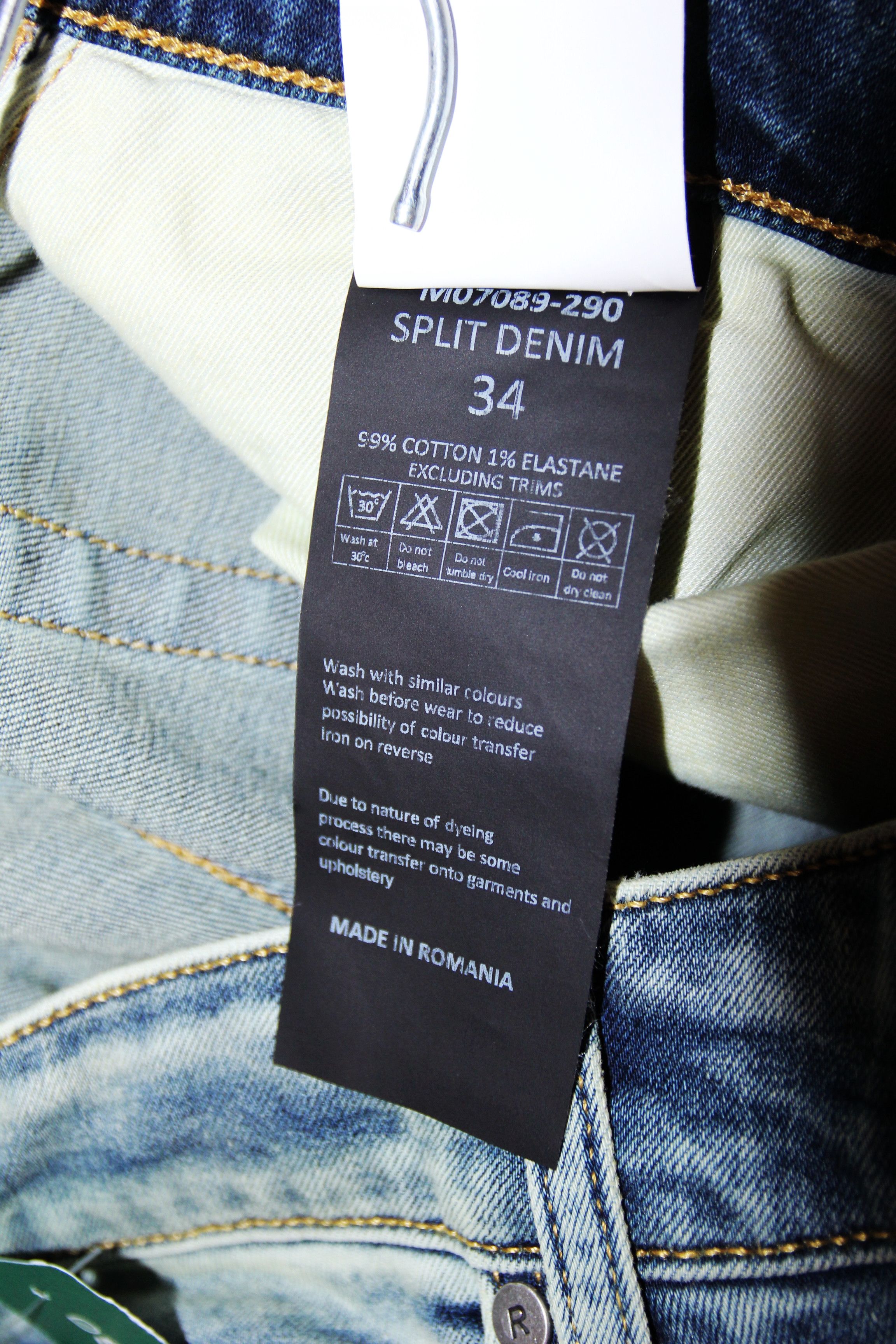 Represent Clo. BNWT SS23 REPRESENT SPLIT DENIM 34 Size US 34 / EU 50 - 10 Thumbnail