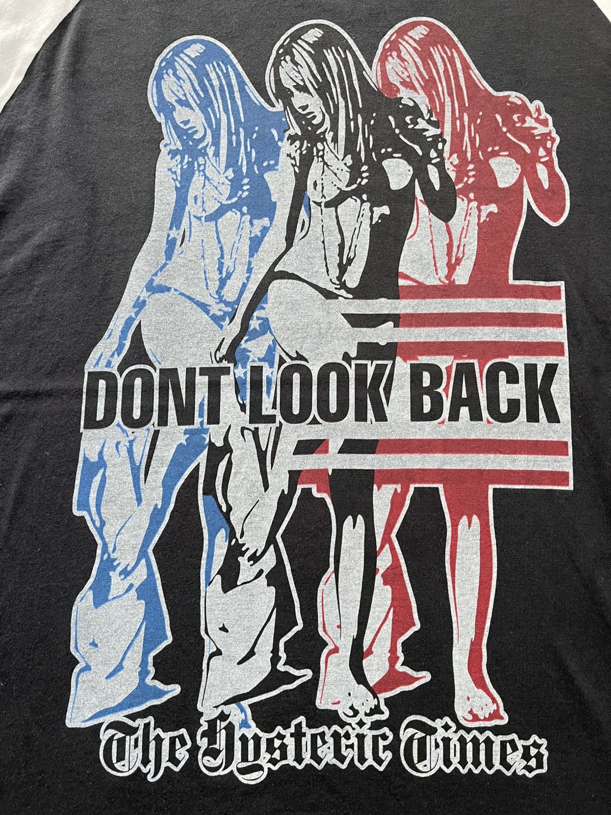 Hysteric Glamour 🔝HOT🔝HYSTERIC GLAMOUR “DON’T LOOK BACK” 3/4 SLEEVE RAGLAN Size US M / EU 48-50 / 2 - 2 Thumbnail
