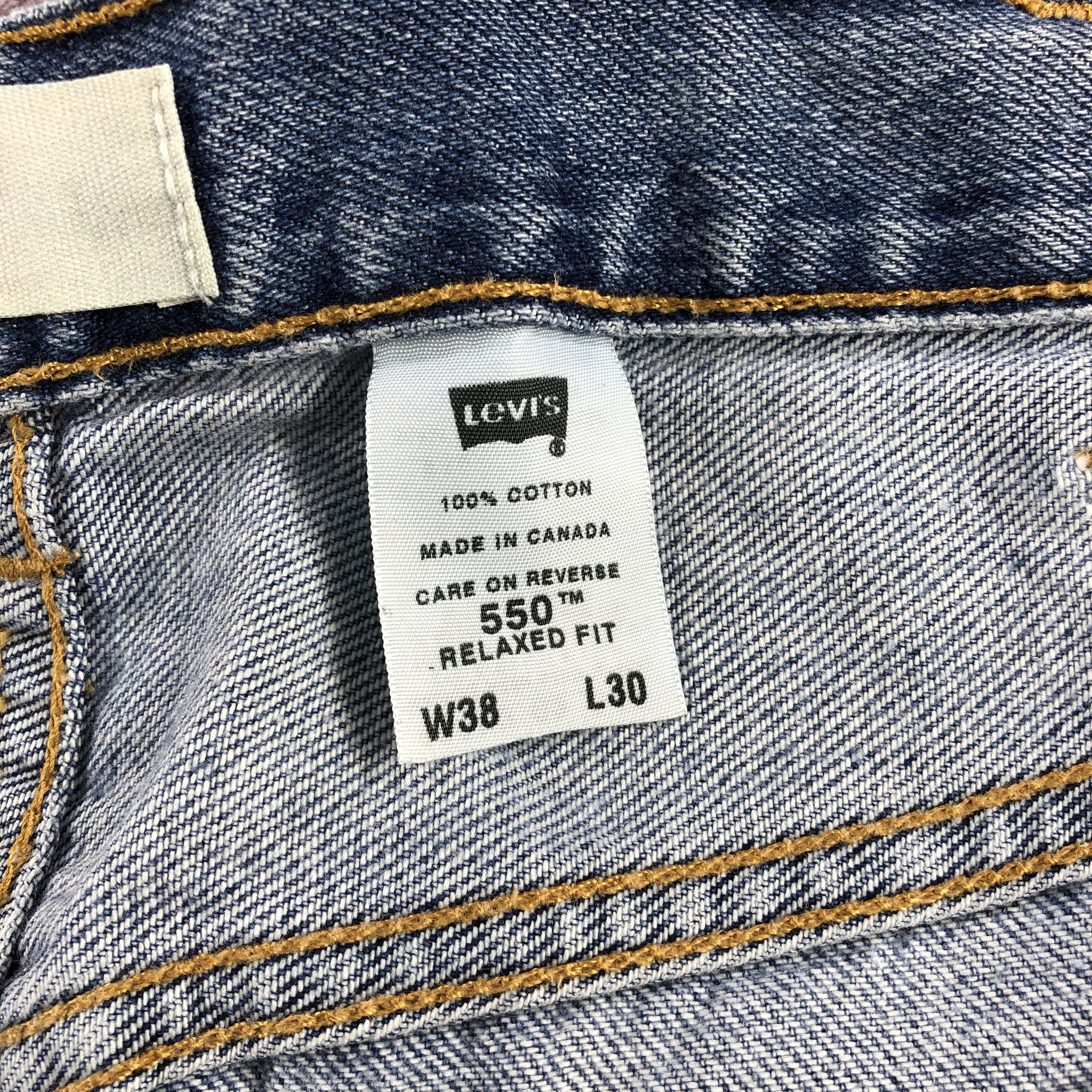 Levi's × Vintage Vintage Blue Wash Levis 550 Jeans-JM2652 Size US 39 - 15 Thumbnail
