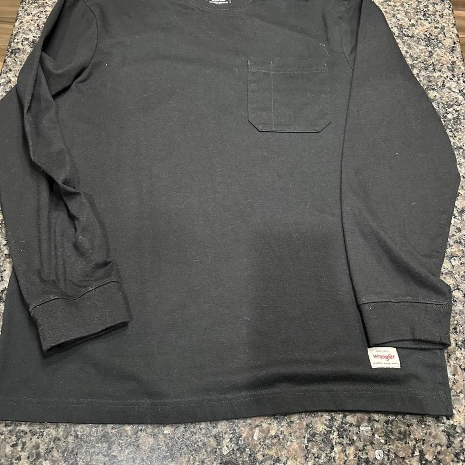 Wrangler Wrangler Men's Black Shirt Size US M / EU 48-50 / 2 - 1 Thumbnail