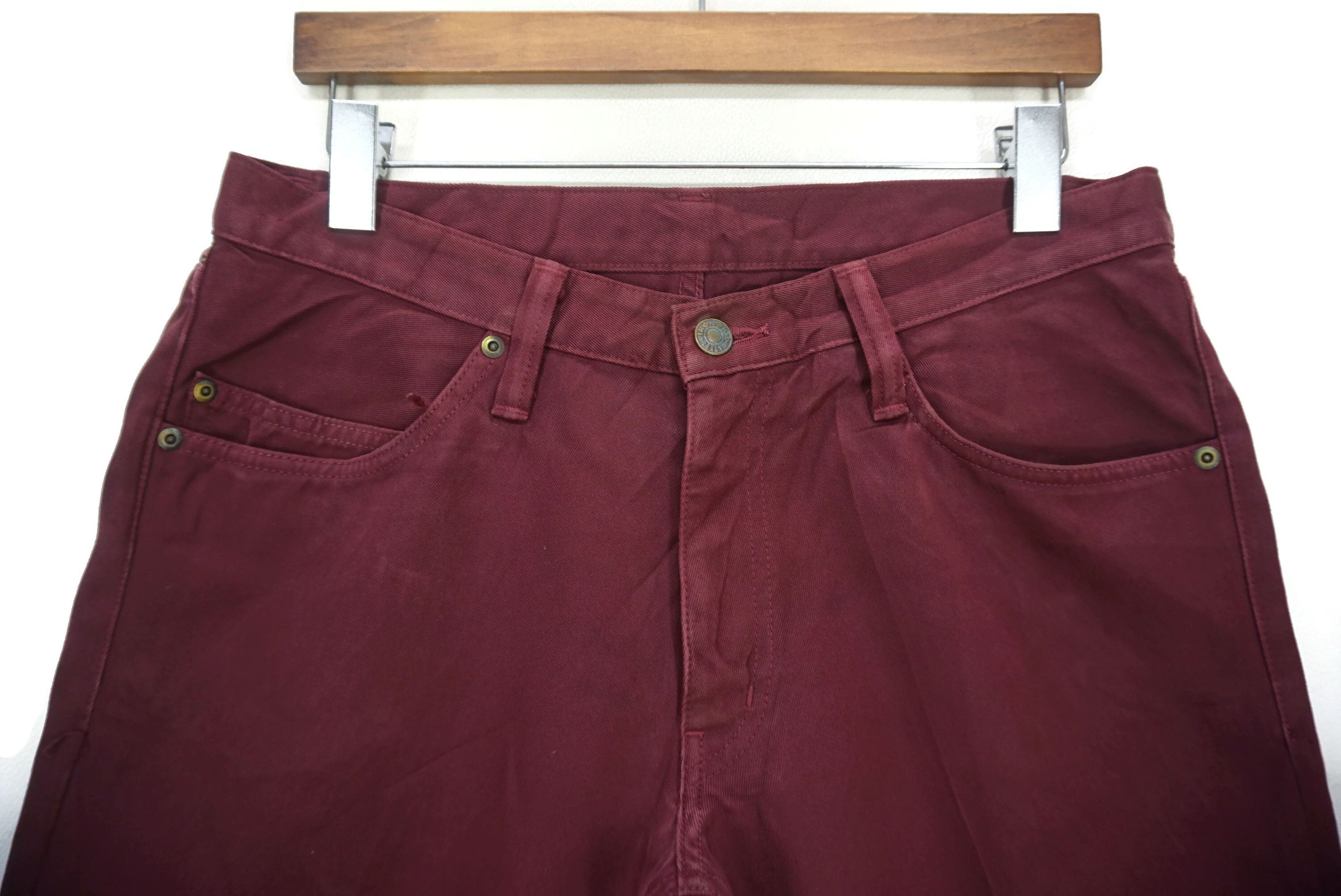 HOLLYWOOD RANCH MARKET Iron by HR Market Blue Blue Jeans Size W32xL29.5 Low Rise Size US 32 / EU 48 - 3 Thumbnail