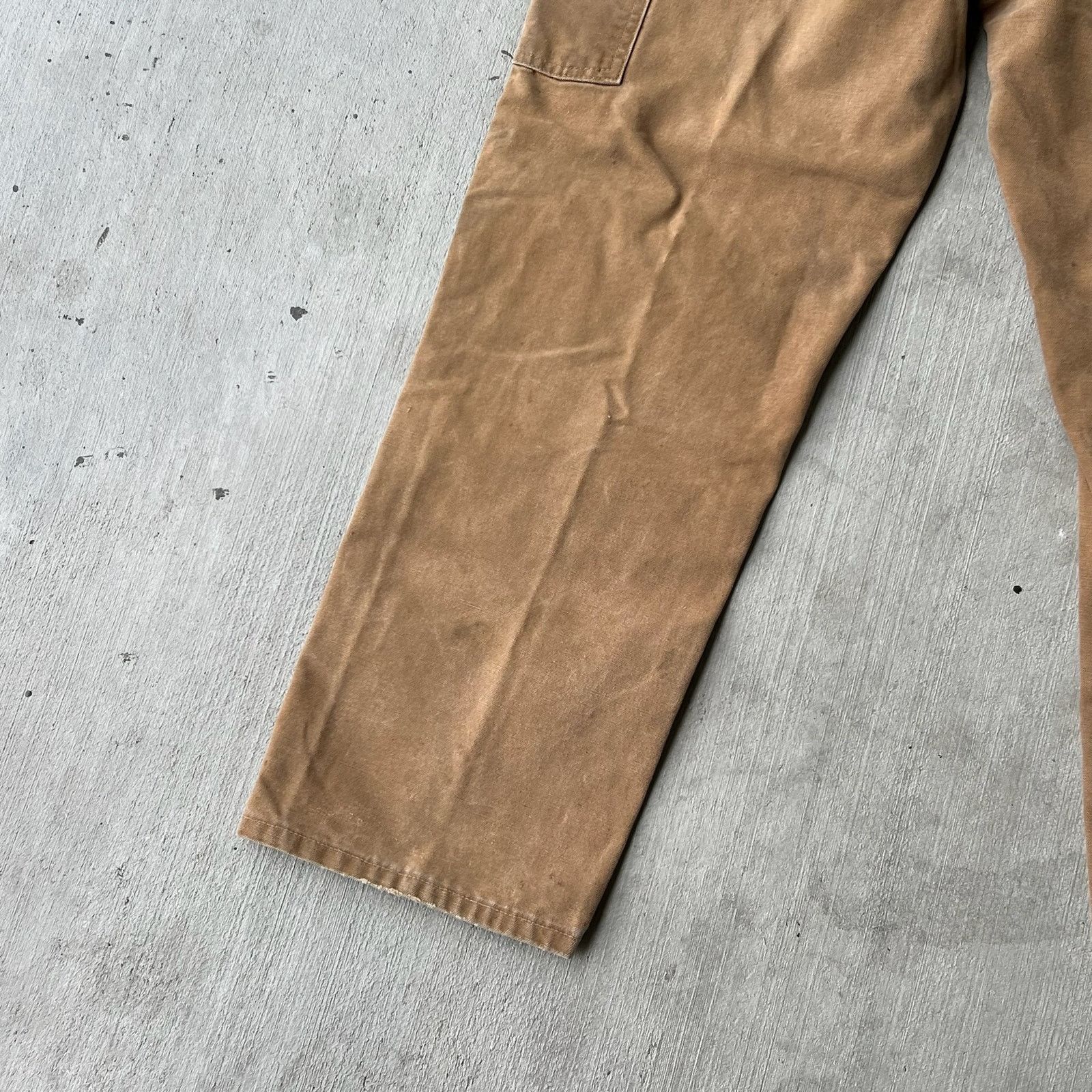 Carhartt × Vintage Carhartt brown double knee work wear carpenter pants Size US 32 / EU 48 - 10 Thumbnail
