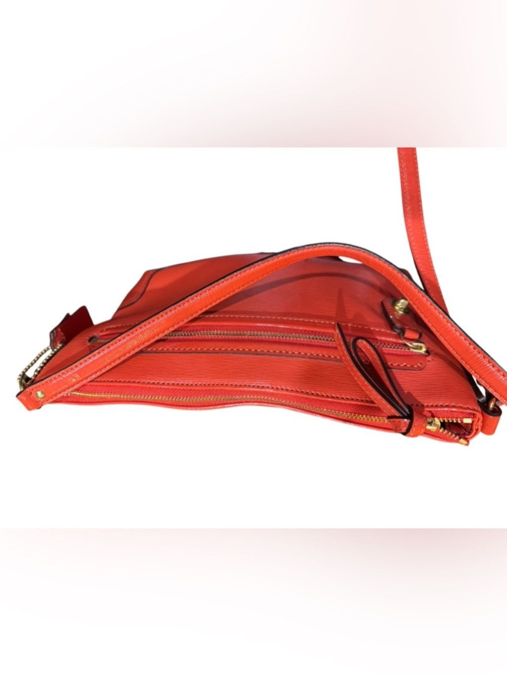 Coach Coach Mickie Crossbody in Vermillion Leather w COA Size ONE SIZE - 3 Thumbnail