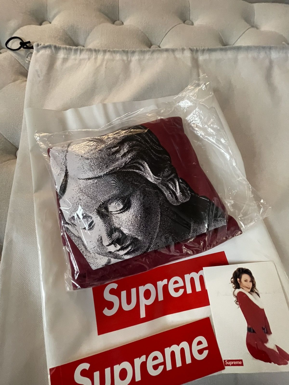 Supreme SUPREME EVERYWHERE TEE-CARDINAL XL Size US XL / EU 56 / 4 - 8 Thumbnail