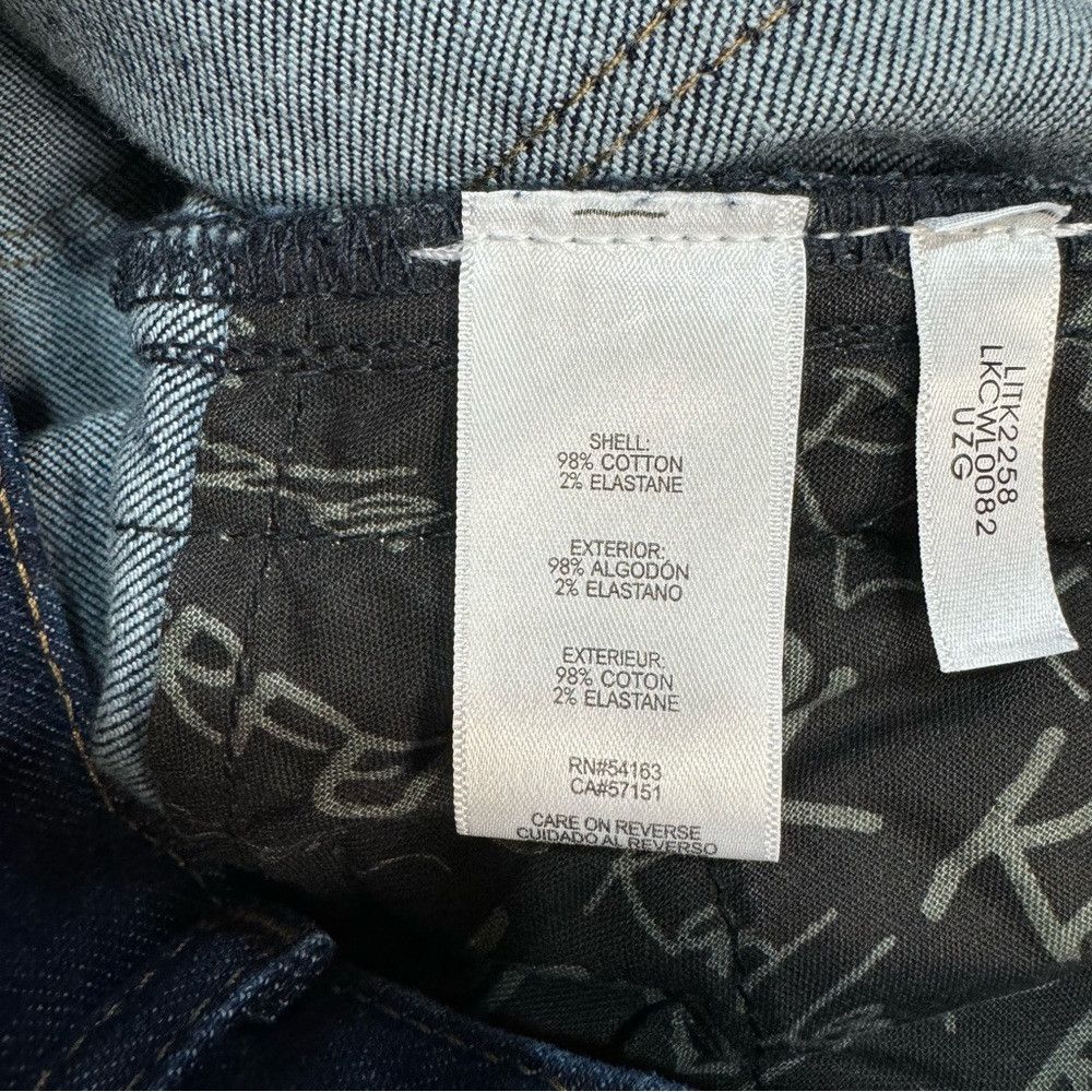 Karl Lagerfeld NWT New $100 Karl Lagerfeld Paris Contrast Logo Taping Jean Size 26" / US 2 / IT 38 - 8 Thumbnail