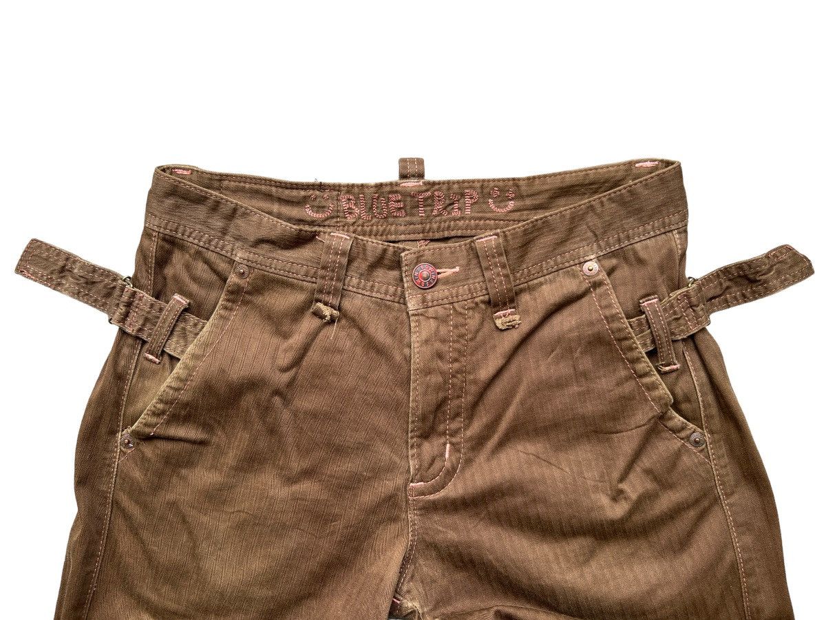 Edwin Vintage Edwin Cargo Style Blue Trip Trousers Pants 34x31 Size US 34 / EU 50 - 5 Thumbnail