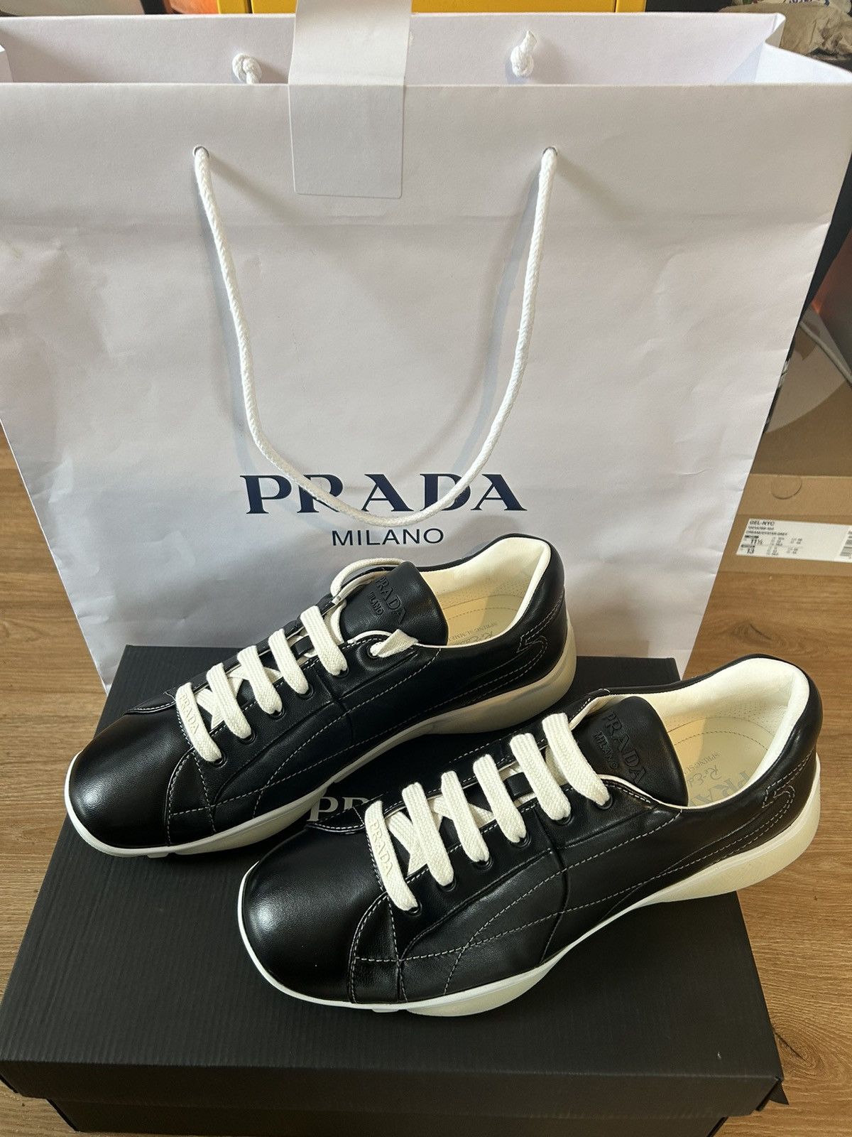 Prada Prada nappa cup Size US 12 / EU 45 - 2 Thumbnail