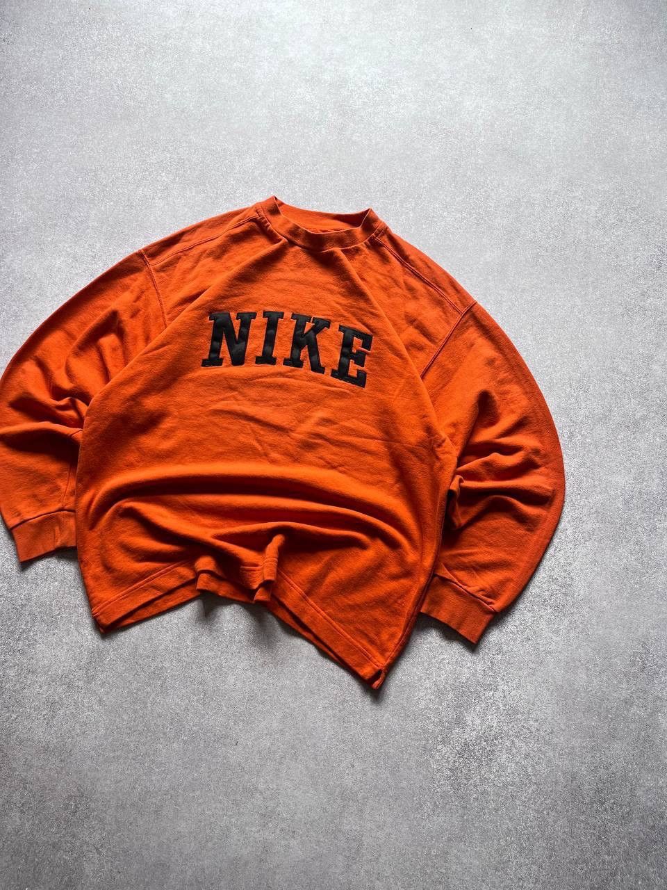 Nike Vintage Nike Spellout Boxy Sweatshirt Rare M Size US M / EU 48-50 / 2 - 3 Thumbnail