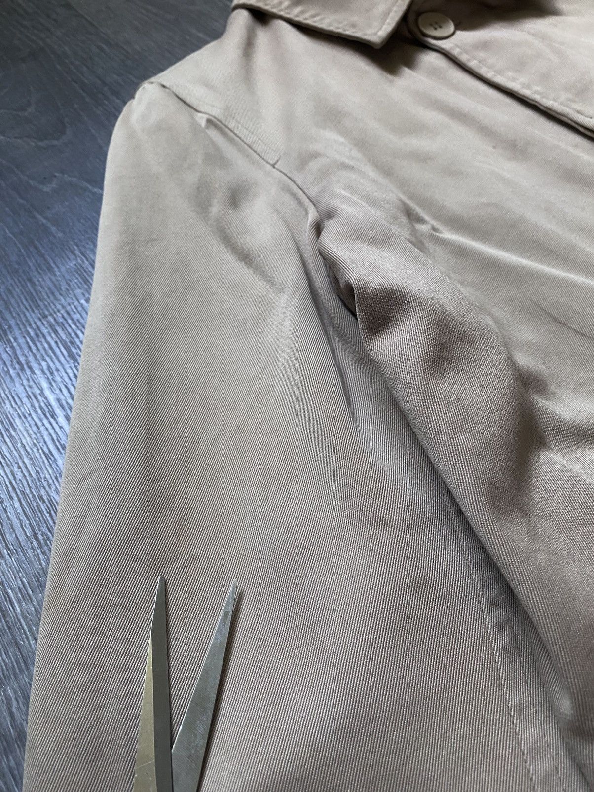A.P.C. Women’s APC Rue de Fleurus Paris Beige Trench Coat Jacket Size M / US 6-8 / IT 42-44 - 19 Thumbnail