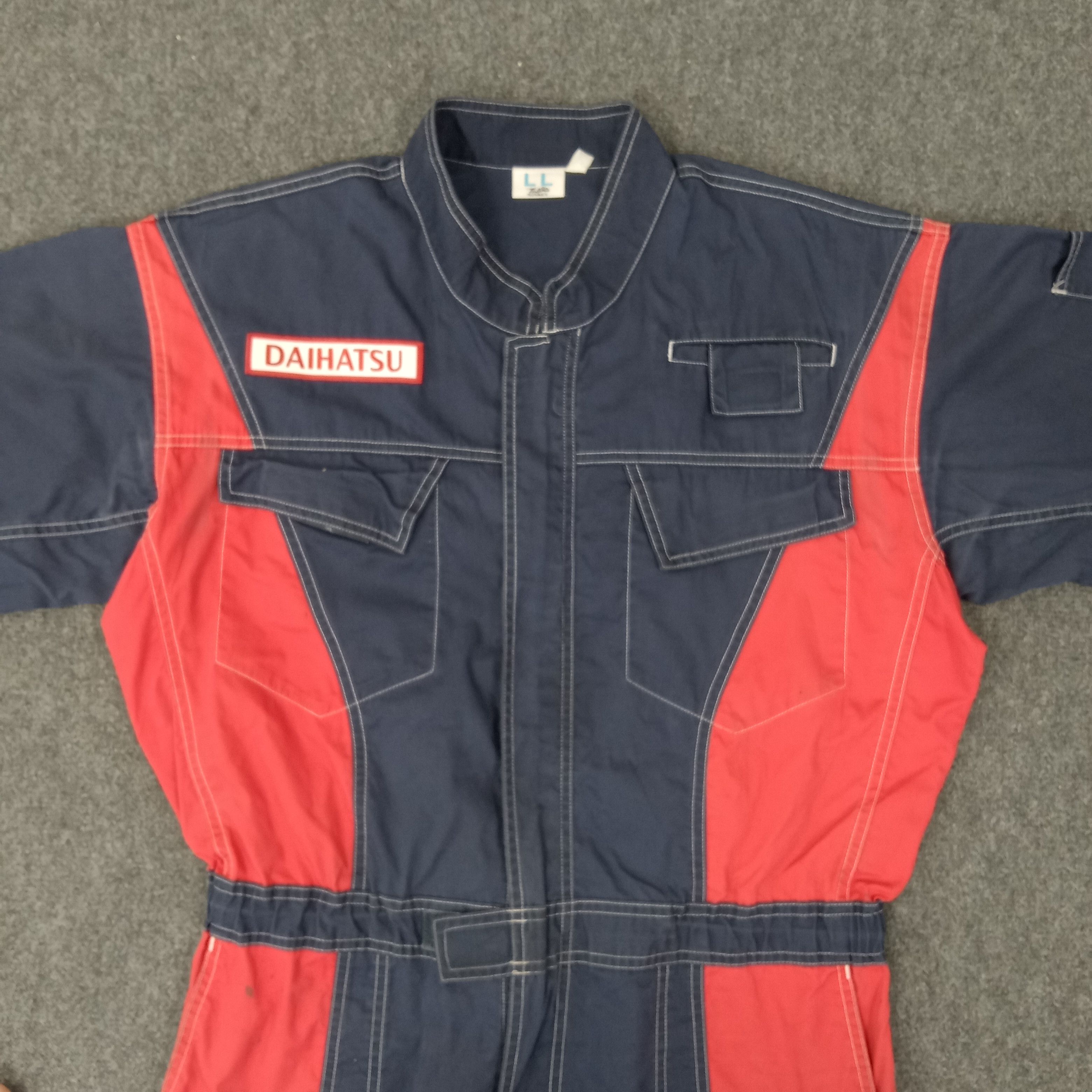 Japanese Brand × Vintage Daihatsu Japanese Racing Team Coverall Jacket Size US L / EU 52-54 / 3 - 2 Thumbnail