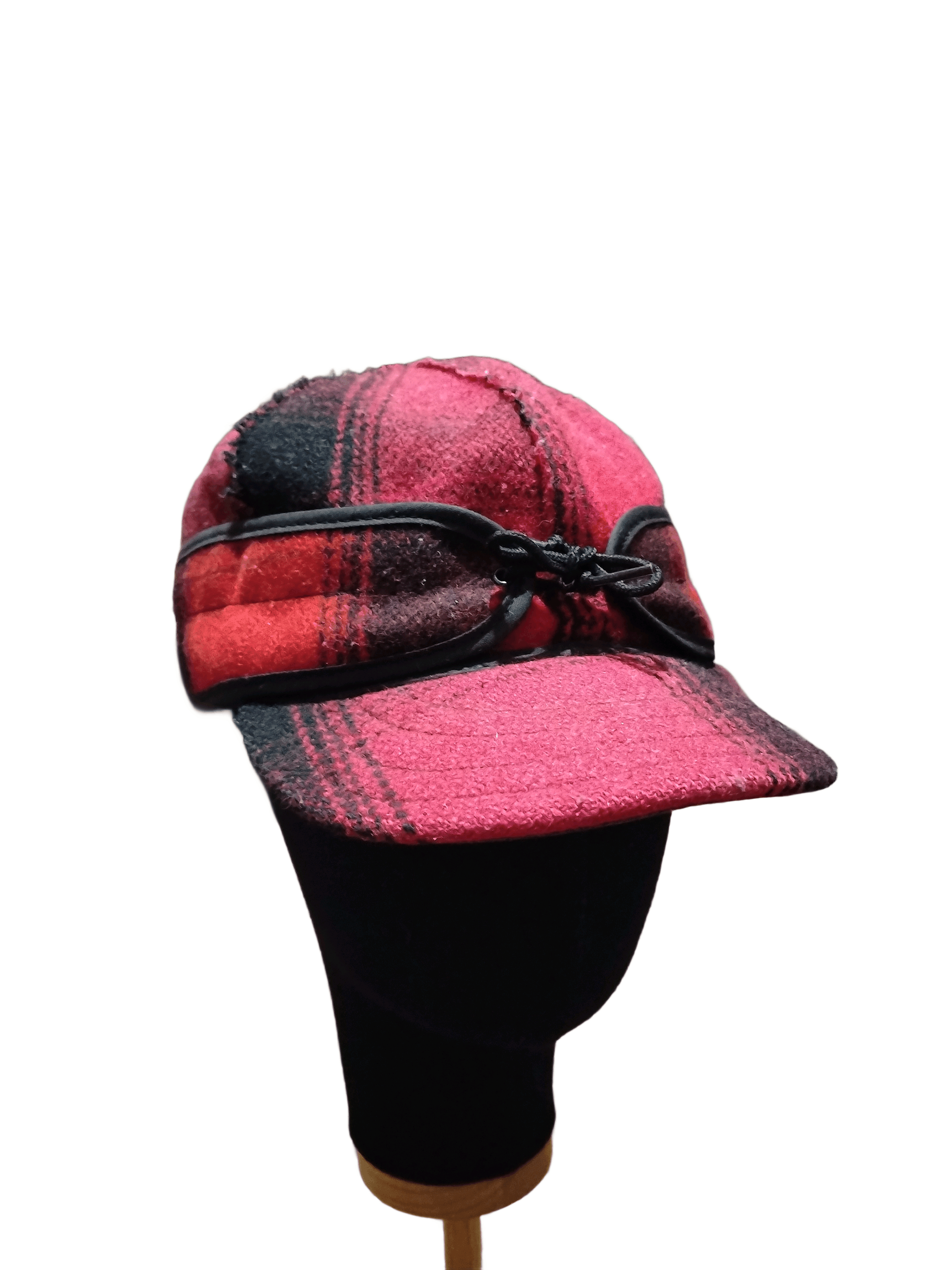 Stormy Kromer Stormy Kromer Original Cap in red and black plaid wool Size ONE SIZE - 1 Thumbnail