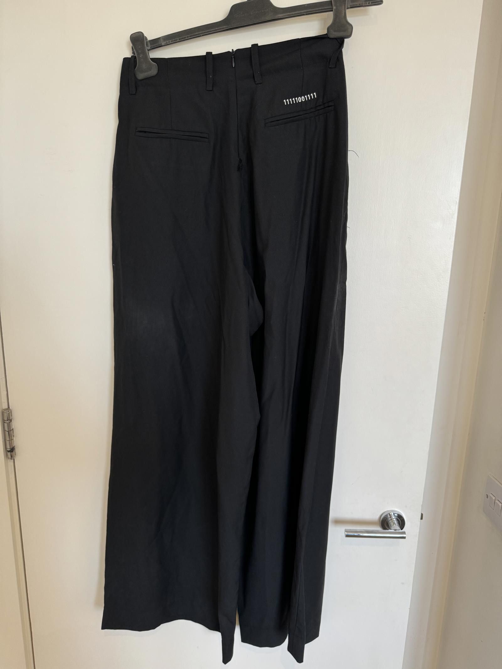 Designer Society Anonyme floaty trousers. Black. Size 10 Size 28" / US 6 / IT 42 - 2 Thumbnail