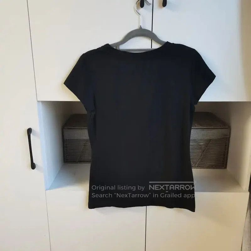 Loewe Black Cotton Short Sleeve T-Shirt .