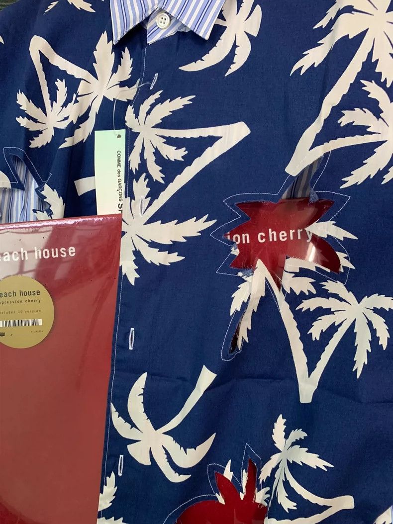 Comme des Garcons Comme Des Garcons Cutout Palm Tree Shirt Size M / US 6-8 / IT 42-44 - 2 Thumbnail