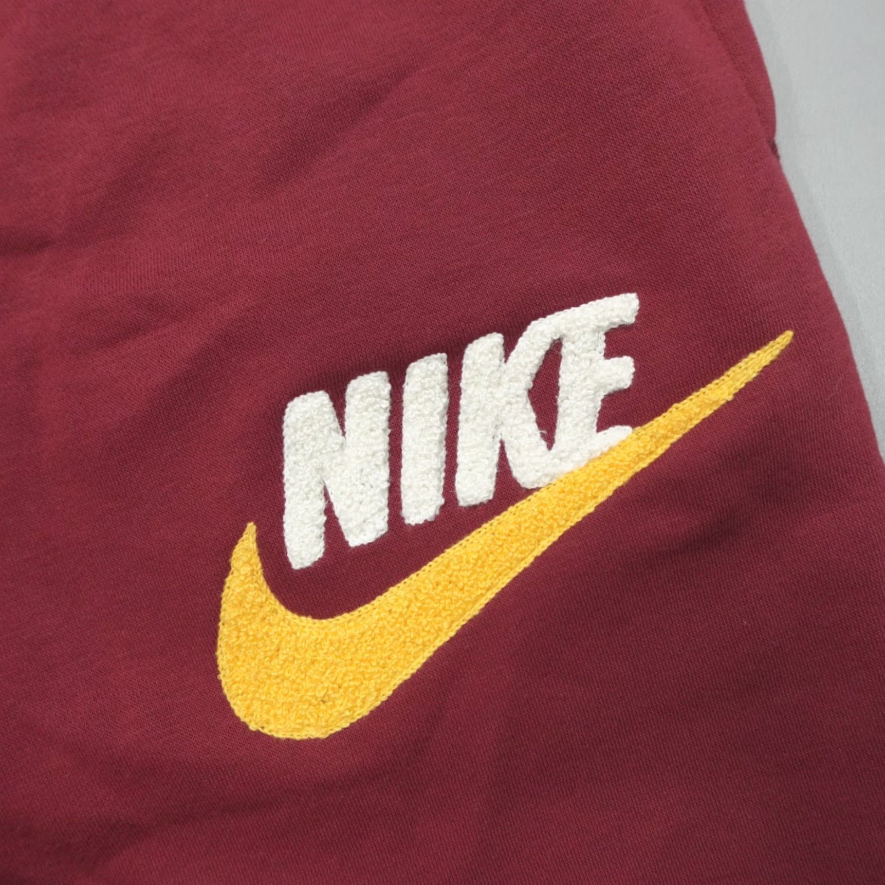 Nike Nike Club Red Jogger Pants Futura Logo Men's Size S Tapered Leg FN3094-677 Size US 29 - 2 Thumbnail