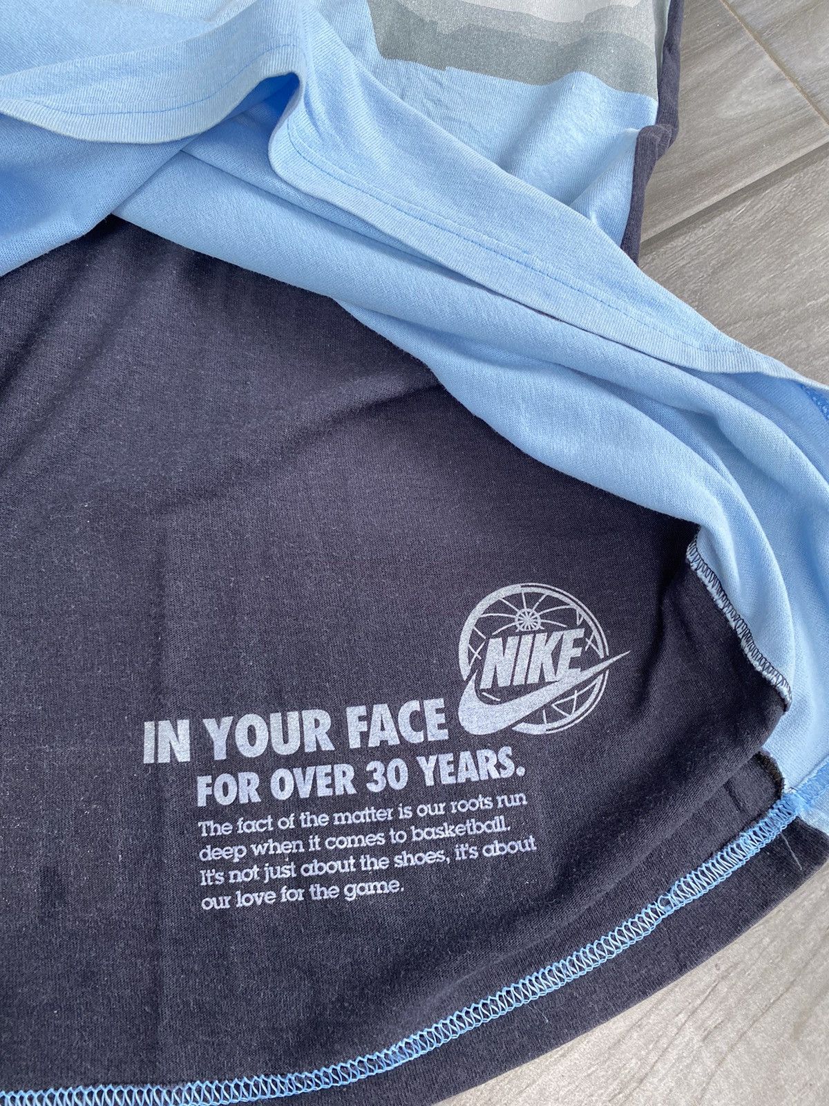 Nike × Vintage Vintage nike air flight series circa 89 tshirt Size US XL / EU 56 / 4 - 8 Thumbnail